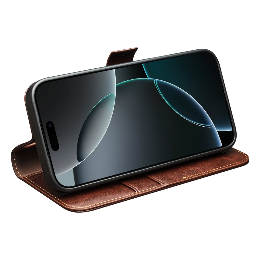 Leather Wallet Case iPhone 17 Pro Max Ruskea