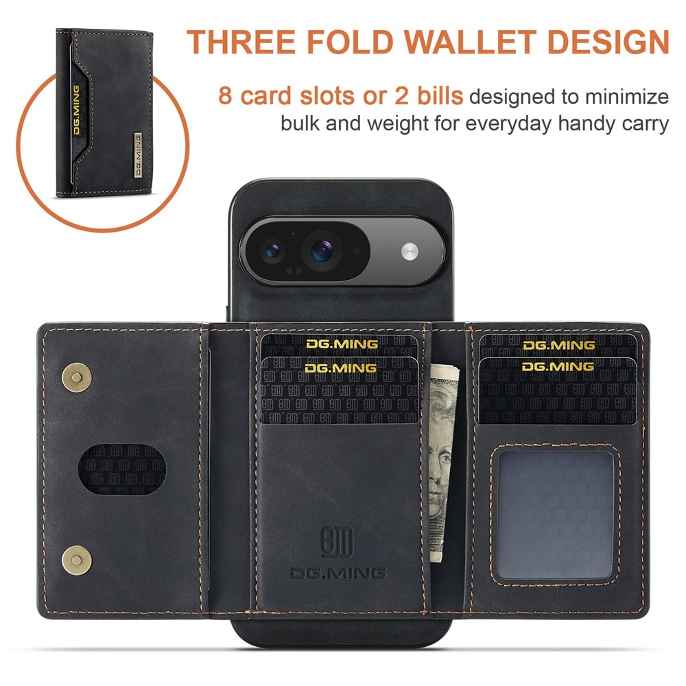 Magnetic Card Slot Case Google Pixel 10 Musta