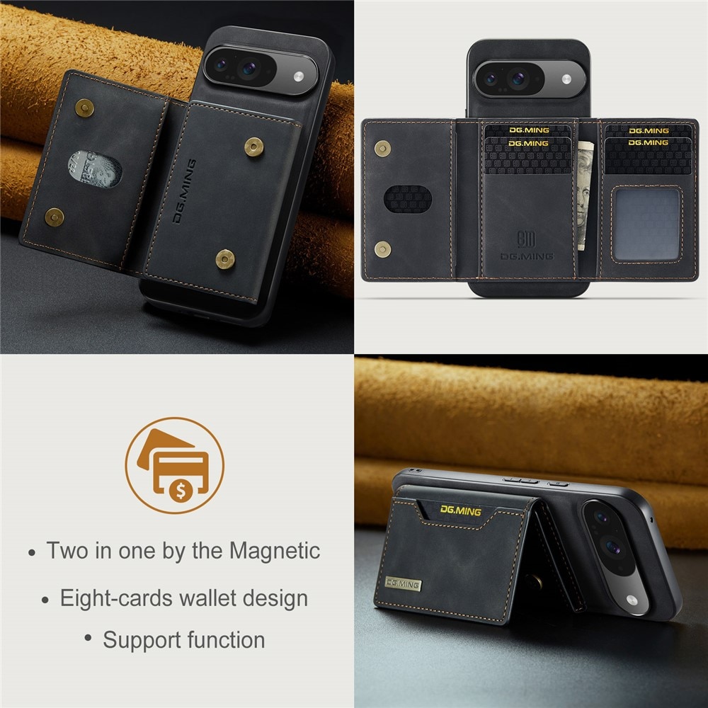 Magnetic Card Slot Case Google Pixel 10 Musta