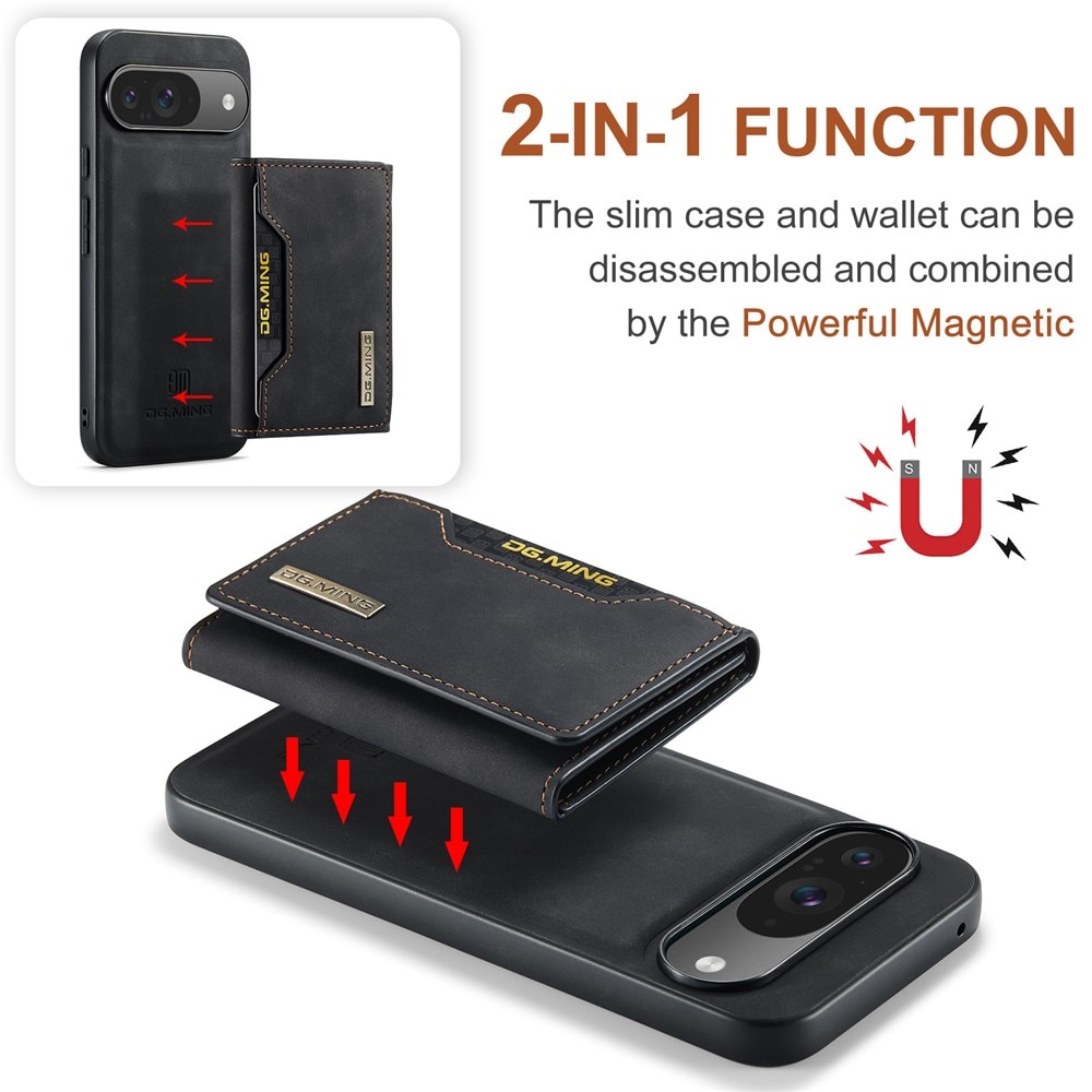 Magnetic Card Slot Case Google Pixel 10 Musta