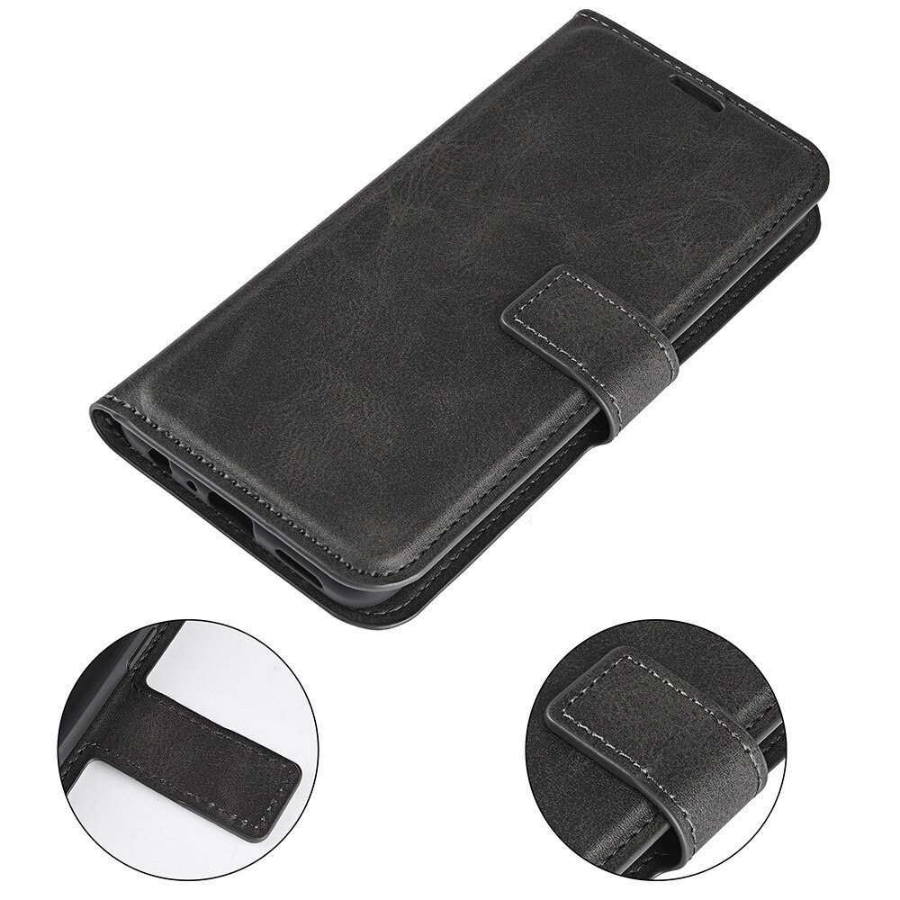 Leather Wallet Samsung Galaxy S23 Ultra Black
