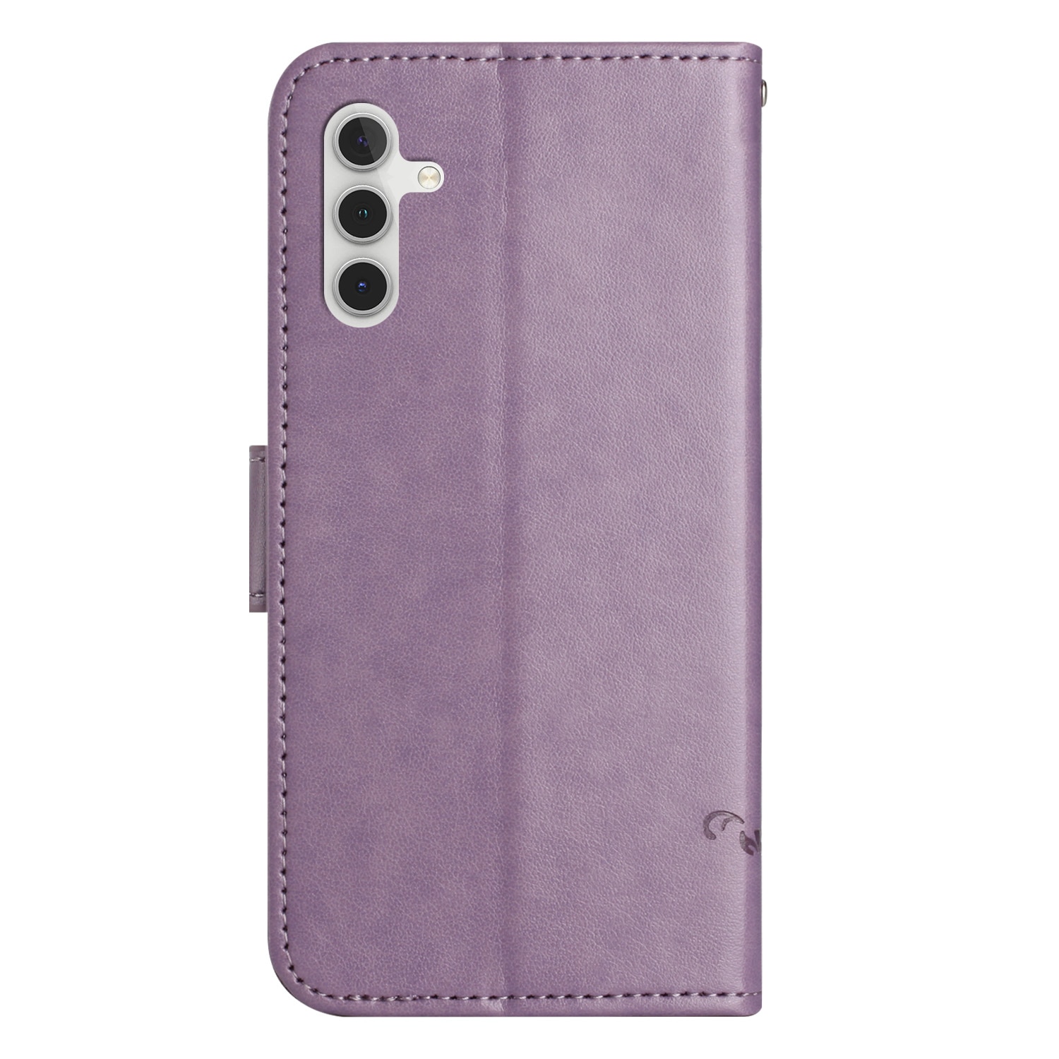 Nahkakotelo Perhonen Samsung Galaxy S25 FE Liila