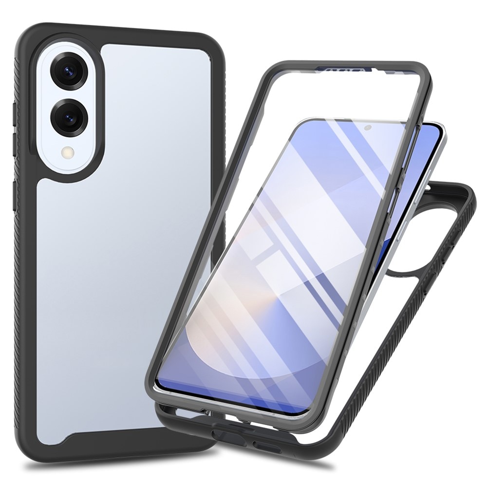 Full Protection Case Samsung Galaxy S25 Edge Musta