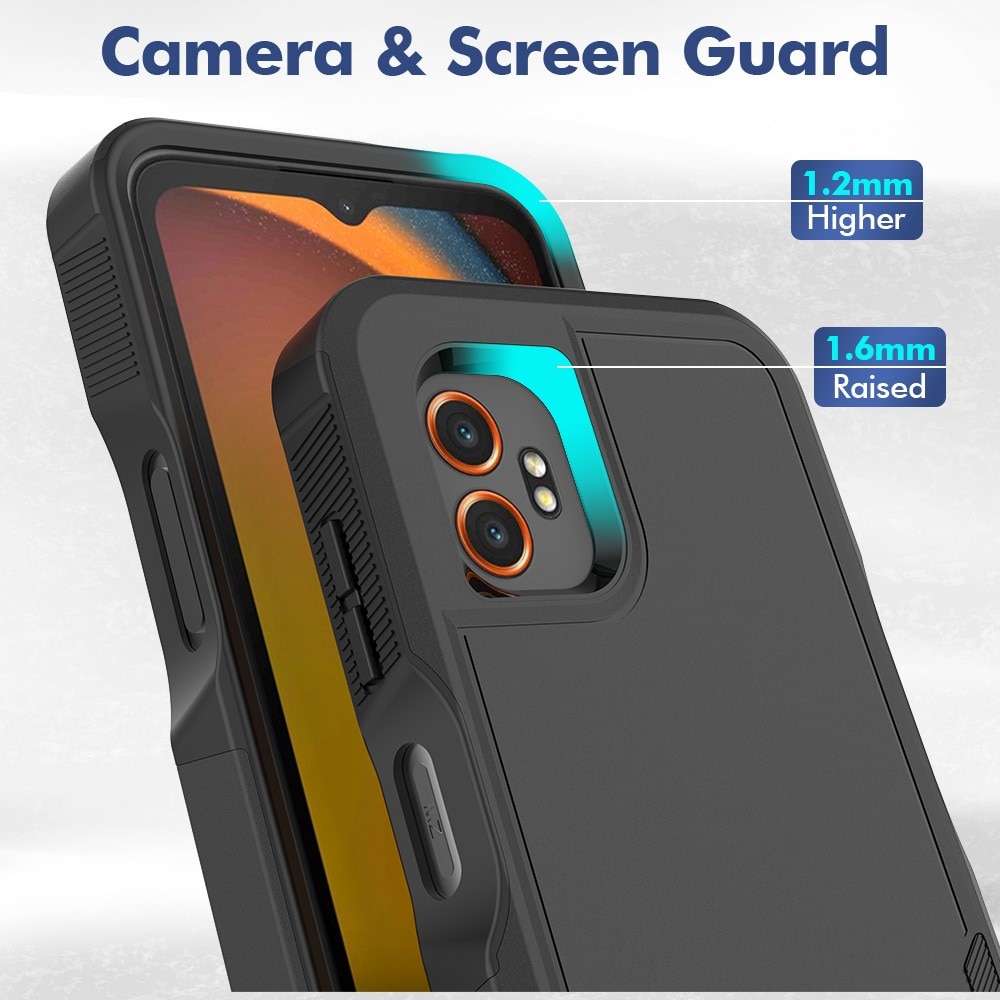 Off-road Hybridikuori Samsung Galaxy Xcover 7 Pro musta