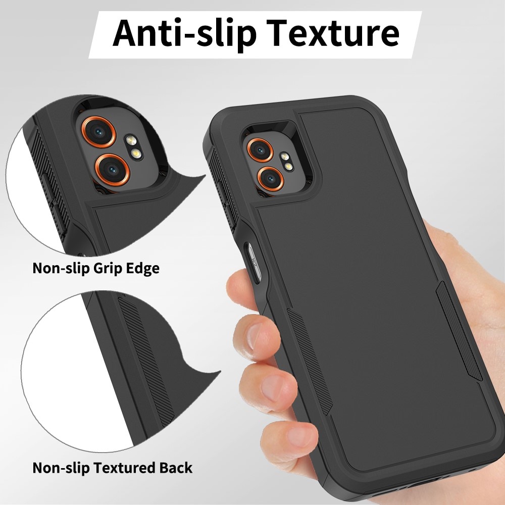 Off-road Hybridikuori Samsung Galaxy Xcover 7 Pro musta