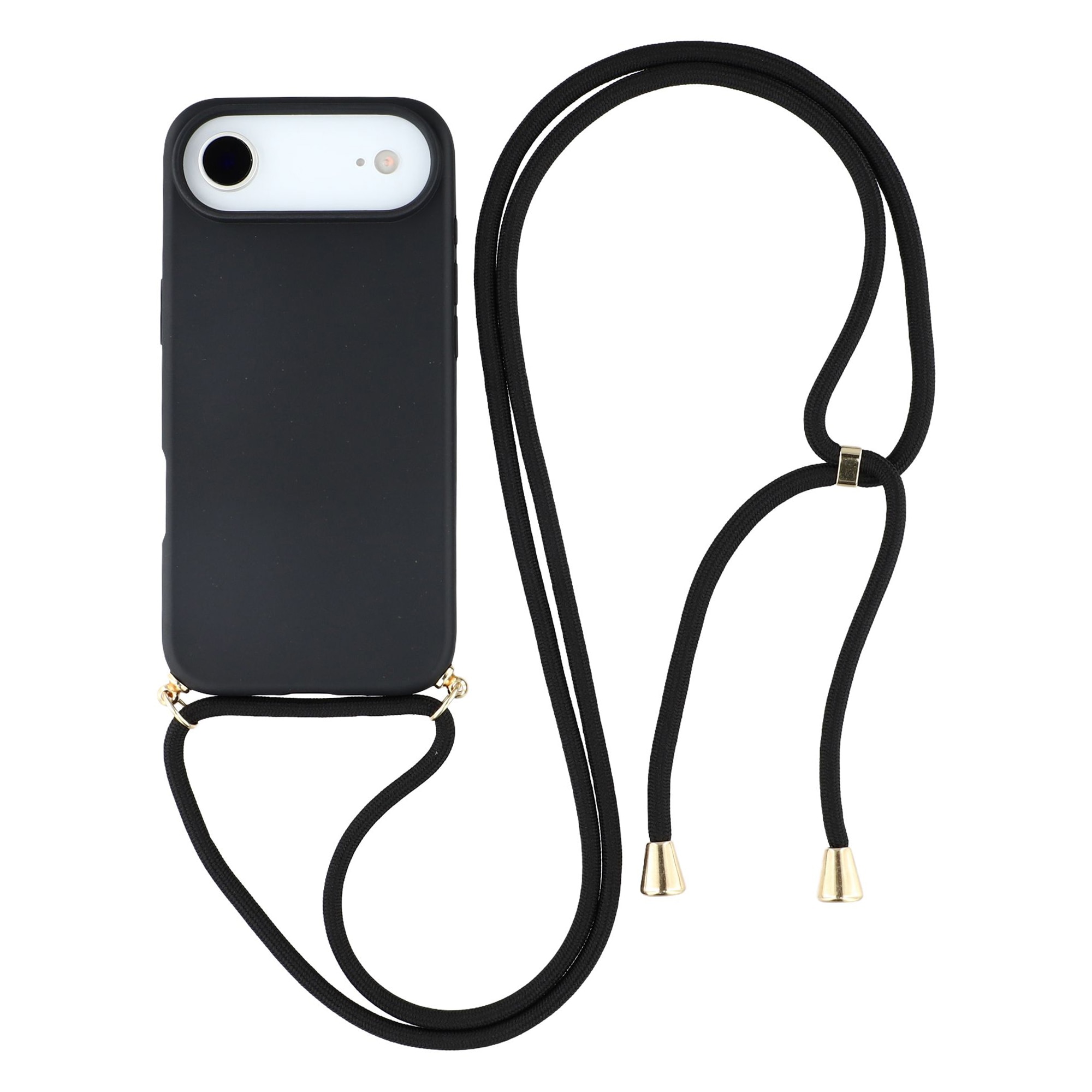 iPhone 17 Air Kuori kaulahihnalla musta