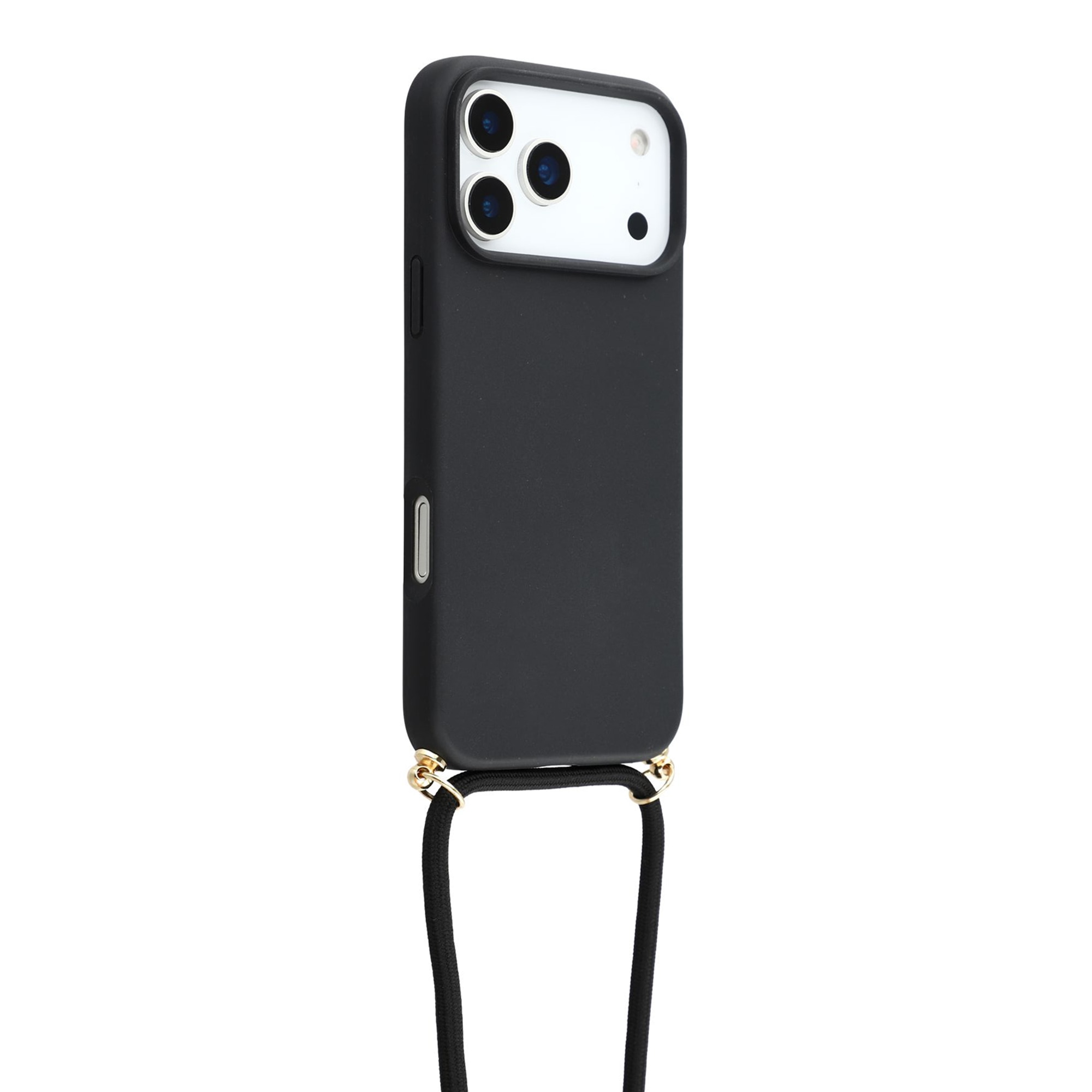 iPhone 17 Pro Max Kuori kaulahihnalla musta