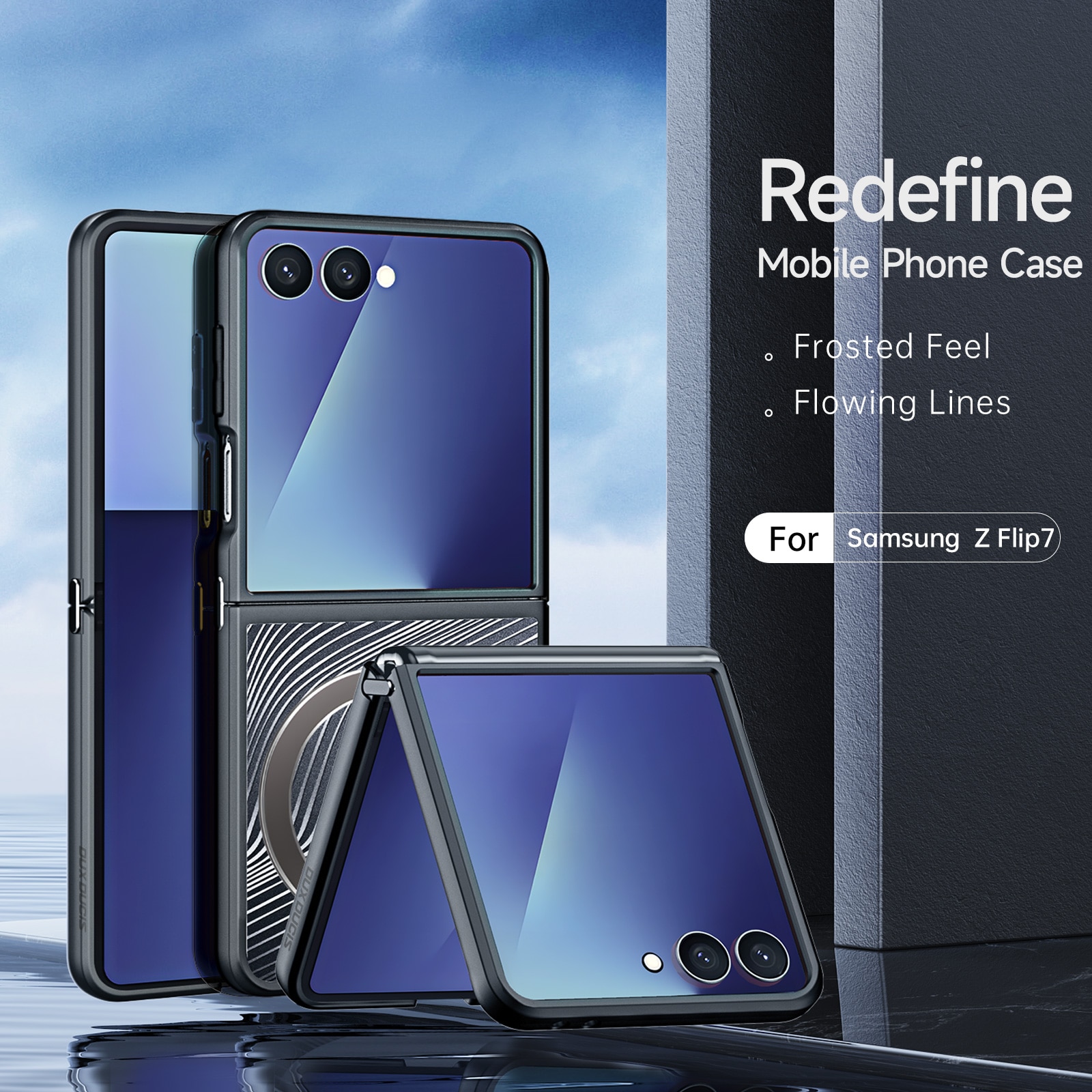 Aimo Kouri Samsung Galaxy Z Flip 7 musta