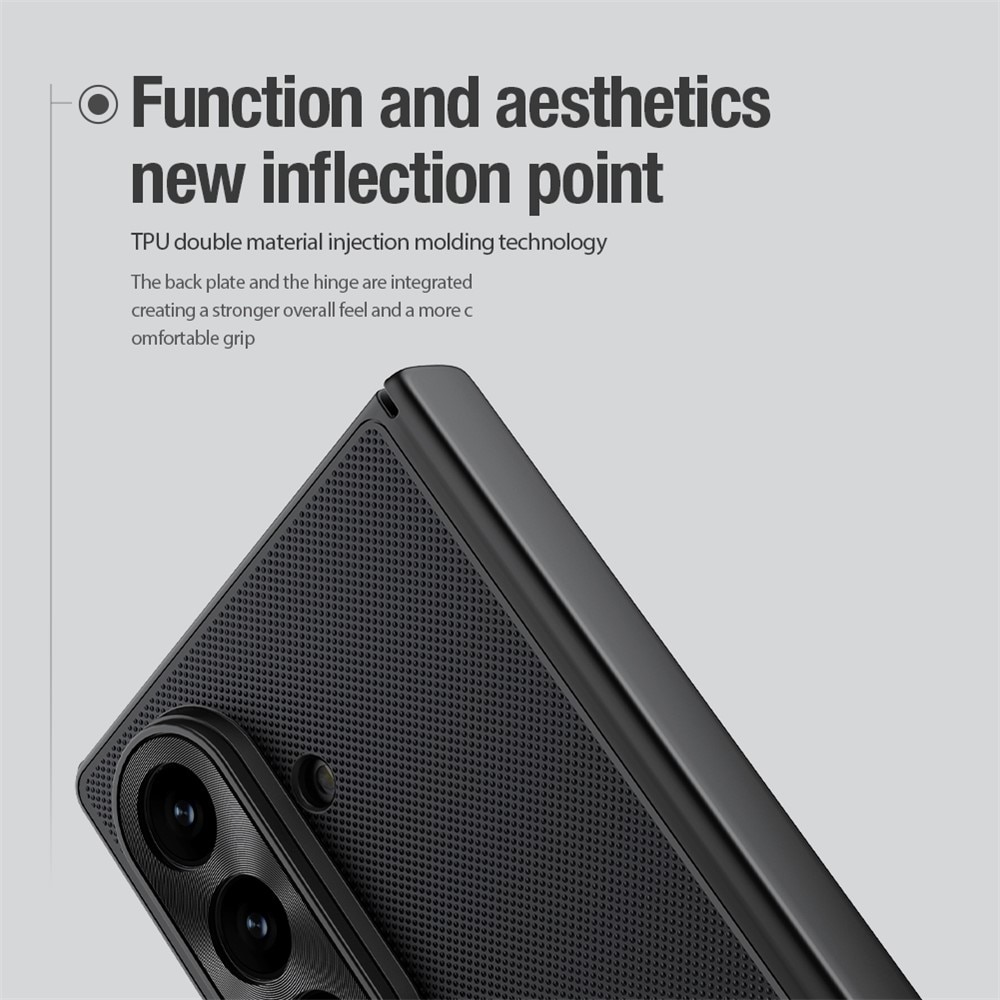 Frosted Shield MagSafe Samsung Galaxy Z Fold 7 musta