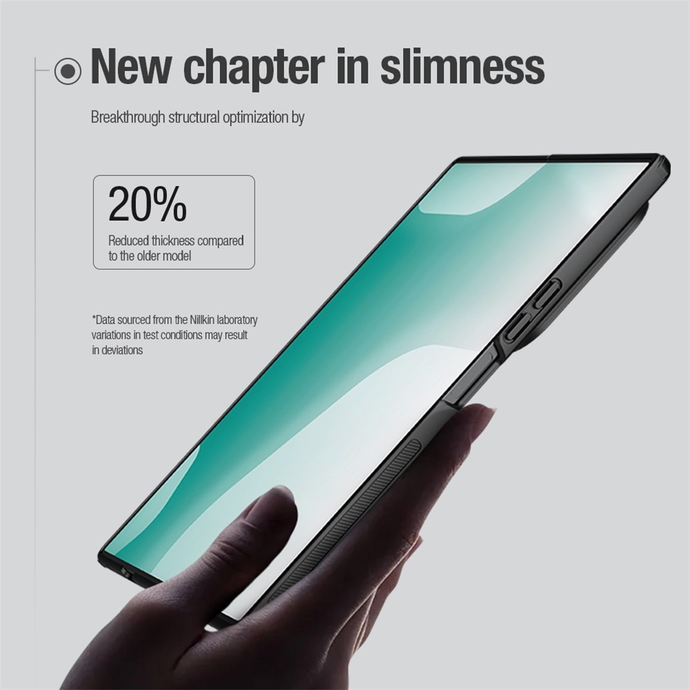 Frosted Shield MagSafe Samsung Galaxy Z Fold 7 musta