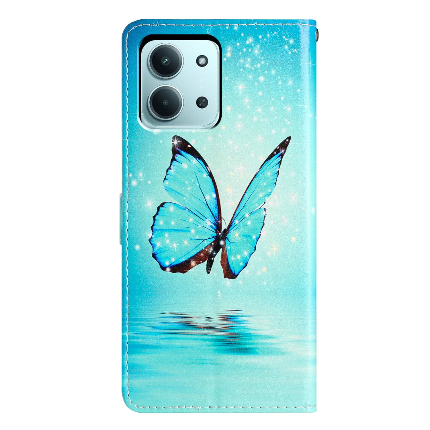 Suojakotelo Xiaomi Redmi 15C siniset perhoset