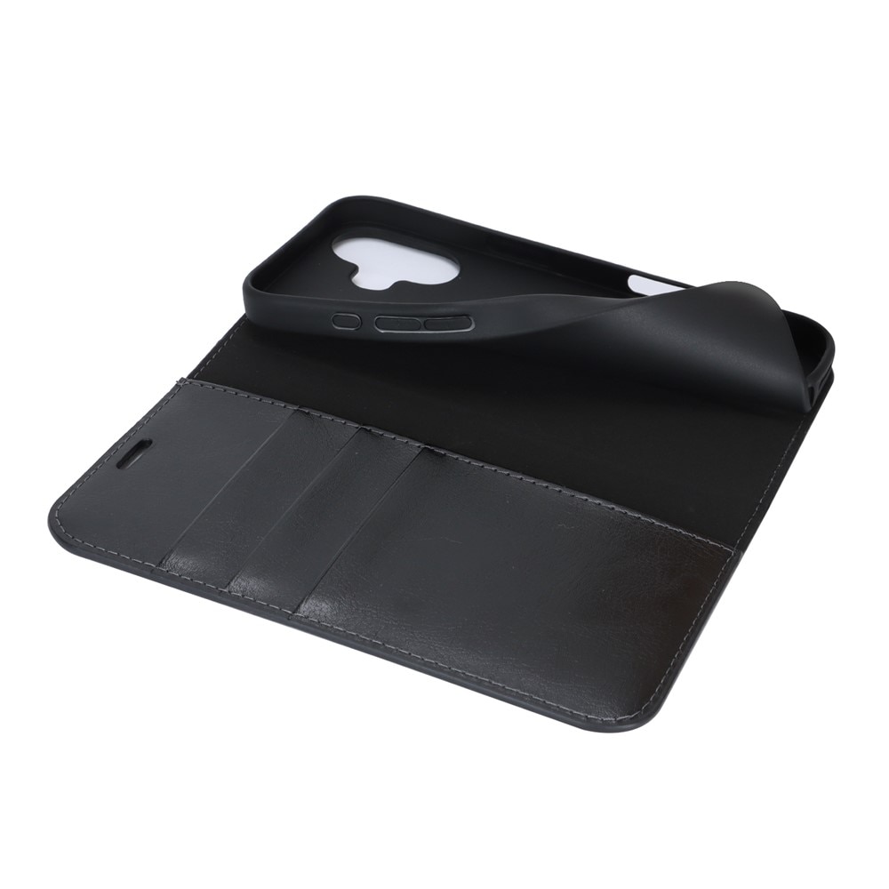 Suojakotelo Aito Nahka iPhone 17 Musta