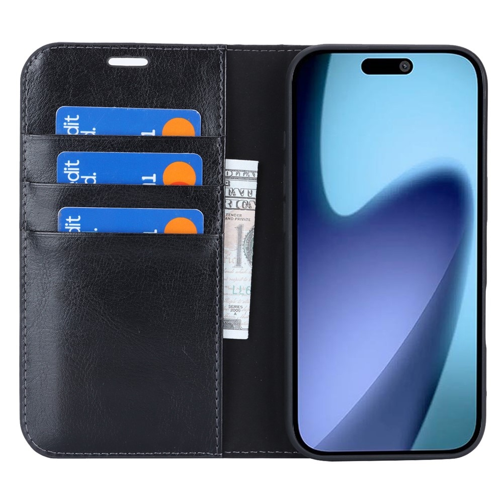 Suojakotelo Aito Nahka iPhone 17 Air Musta