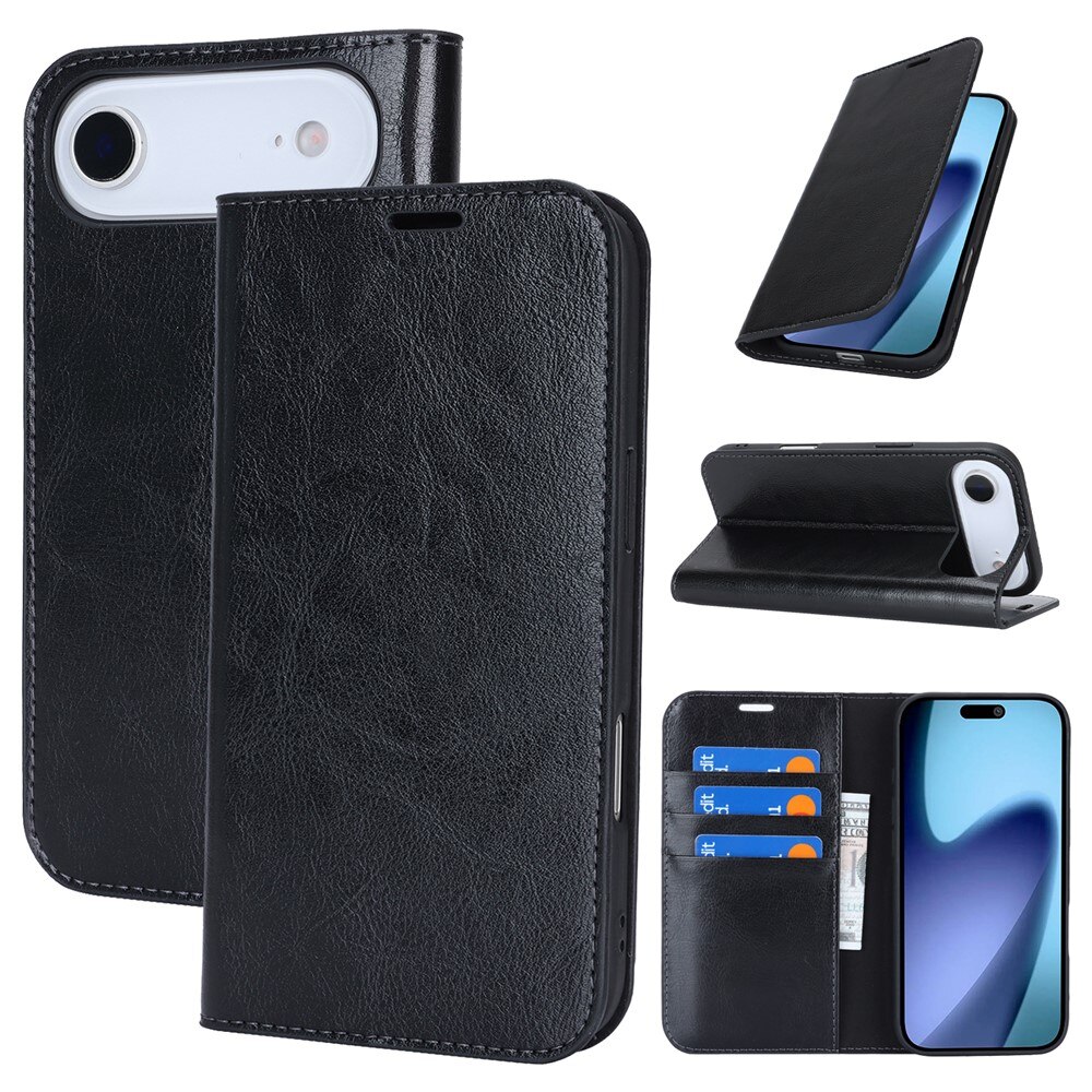 Suojakotelo Aito Nahka iPhone 17 Air Musta