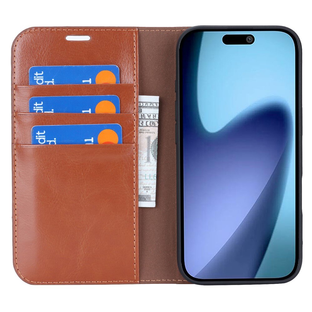 Suojakotelo Aito Nahka iPhone 17 Air Musta