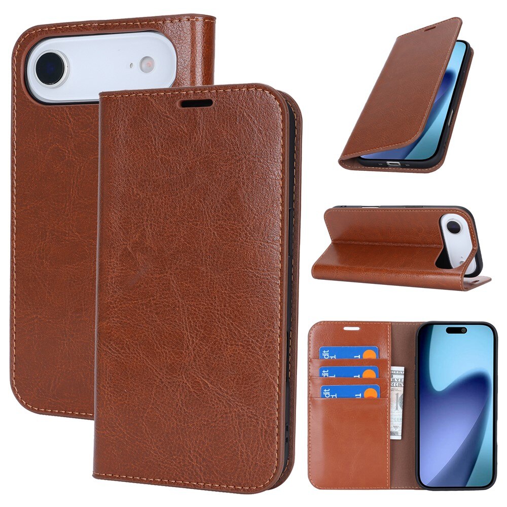 Suojakotelo Aito Nahka iPhone 17 Air Musta