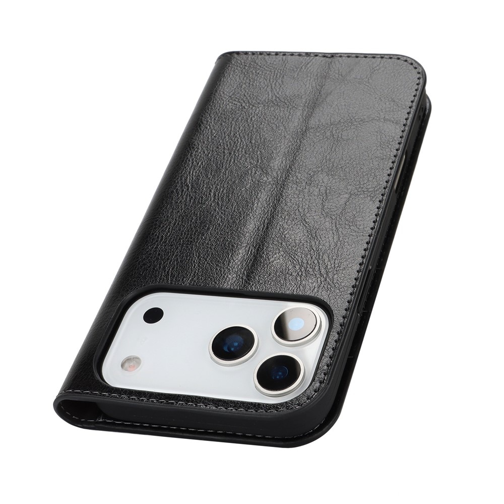 Suojakotelo Aito Nahka iPhone 17 Pro Max Musta