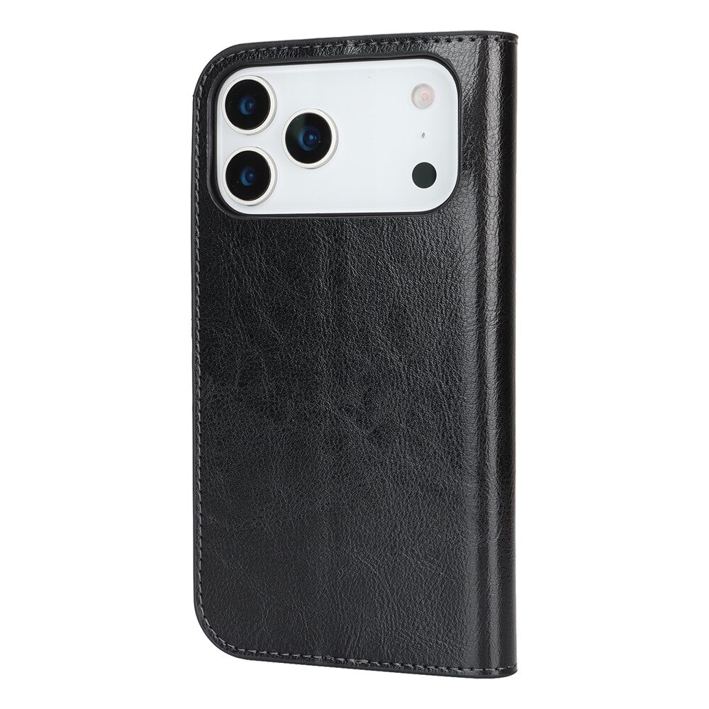 Suojakotelo Aito Nahka iPhone 17 Pro Max Musta