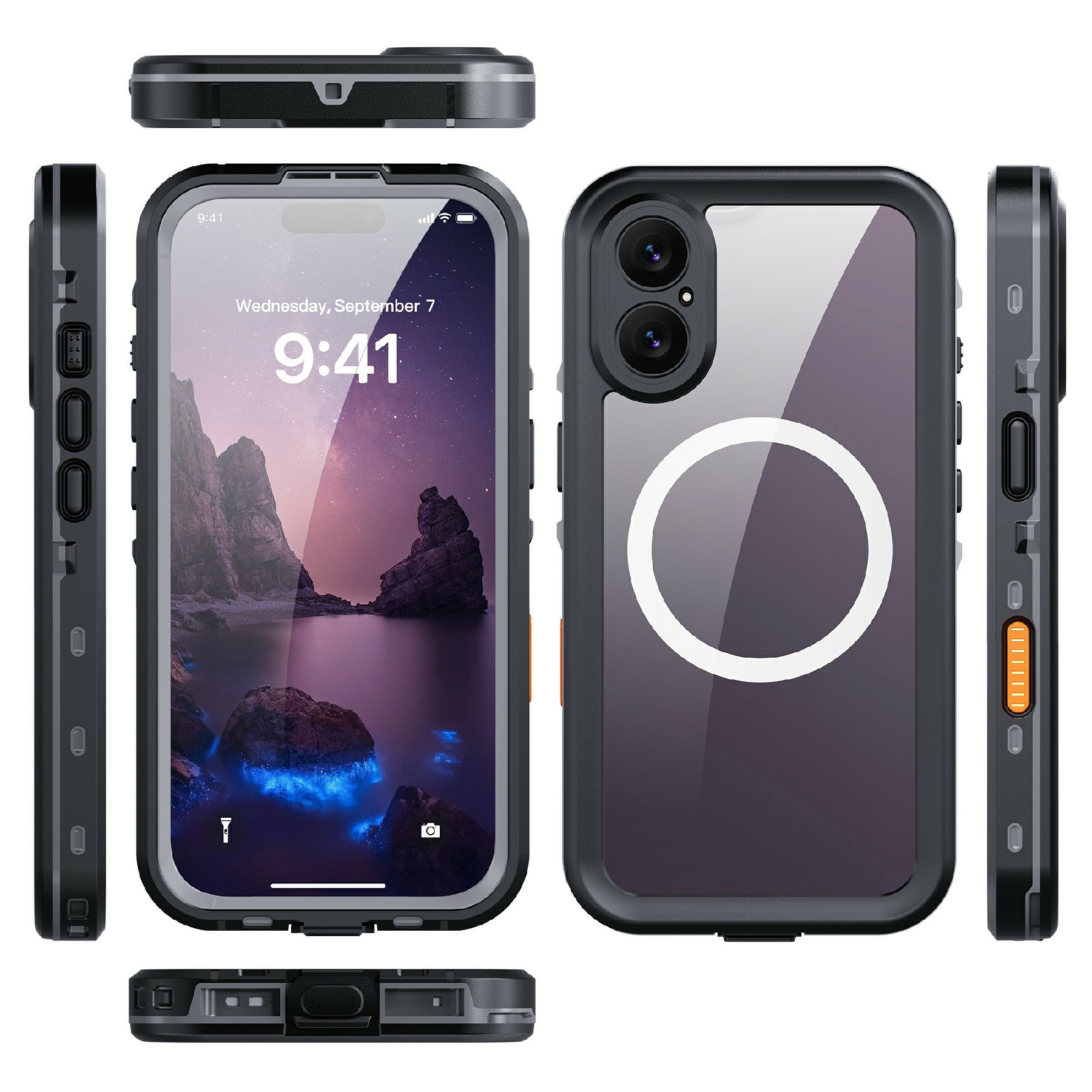 Vesitiivis Kuori iPhone 17 kirkas