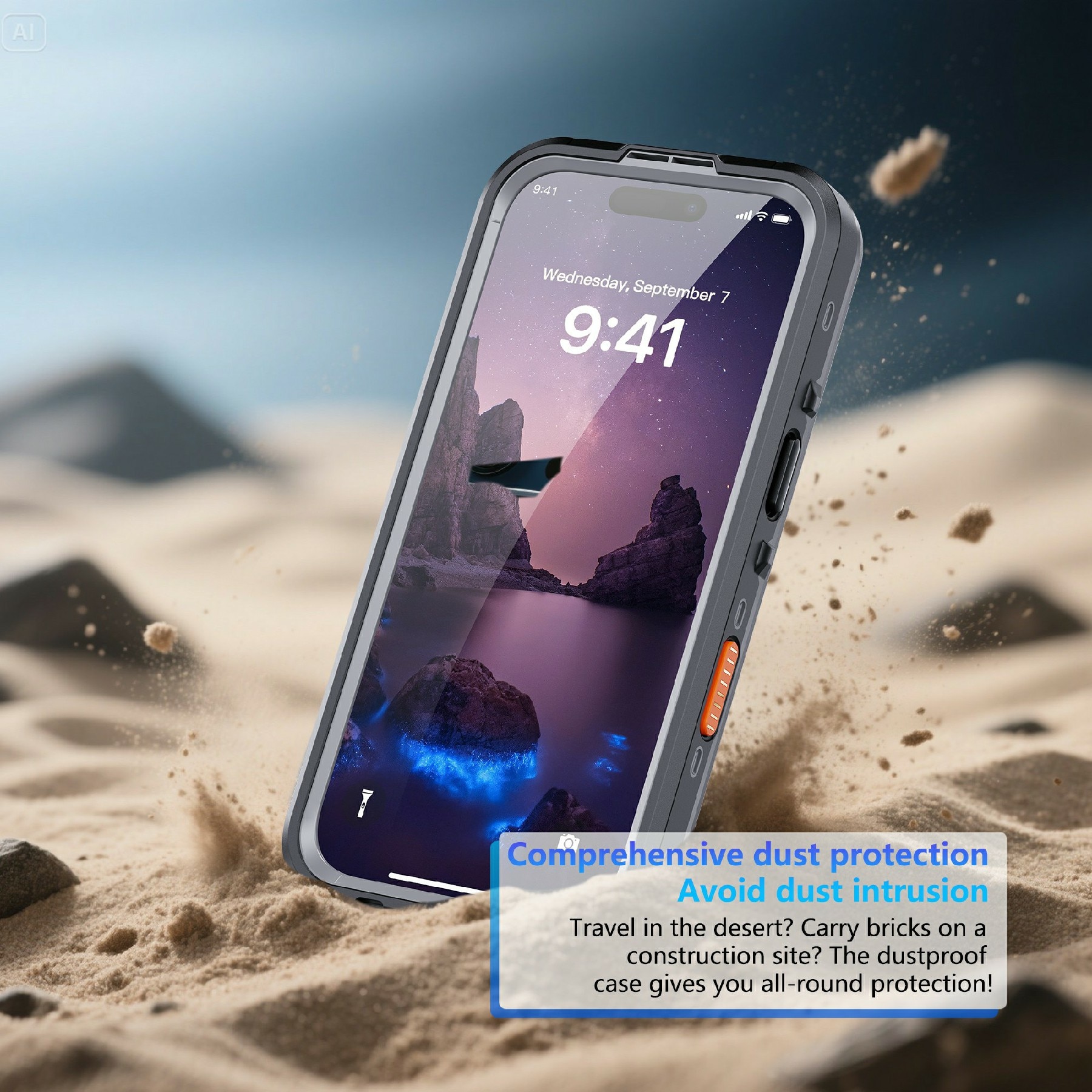 Vesitiivis Kuori iPhone 17 kirkas