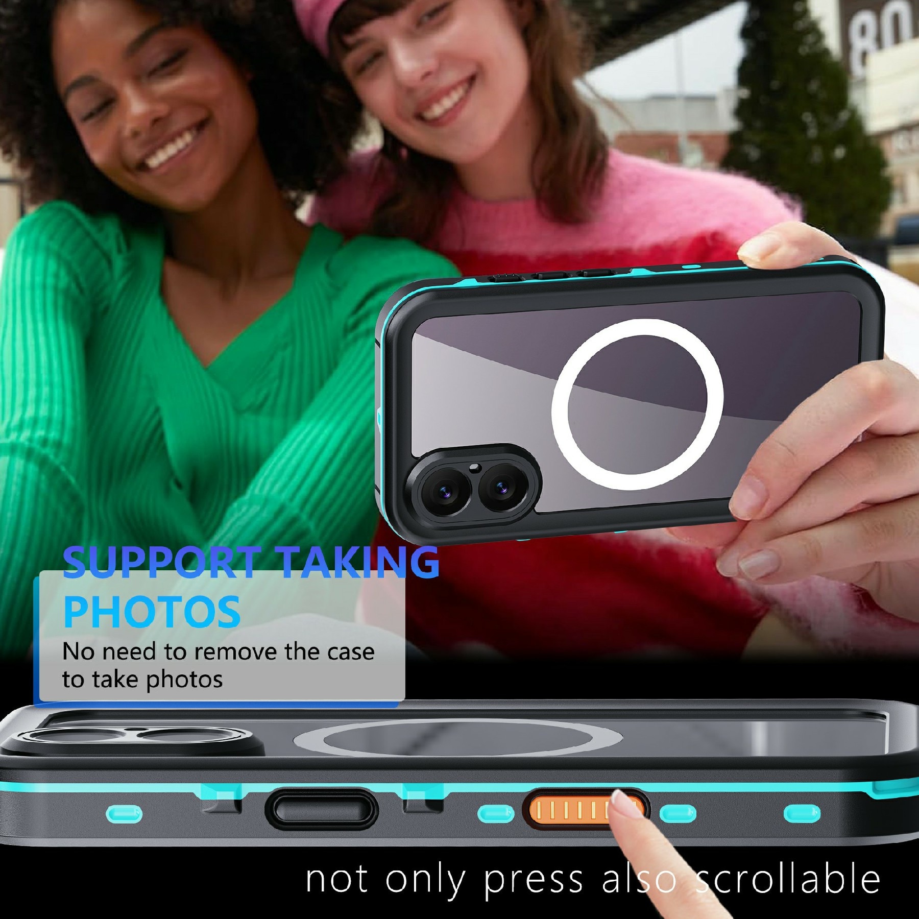 Vesitiivis Kuori iPhone 17 kirkas