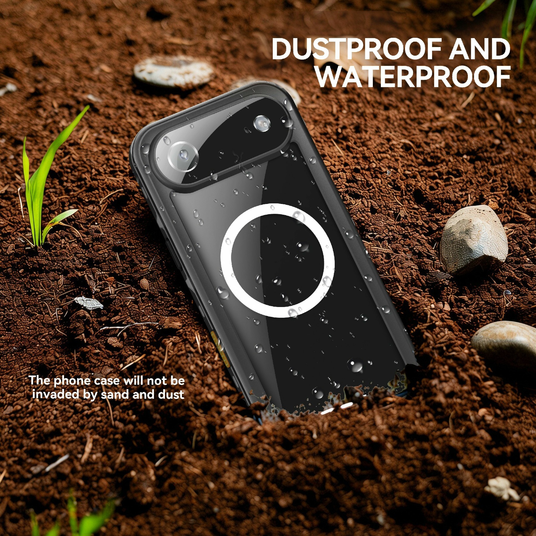 Vesitiivis Kuori iPhone 17 Air kirkas