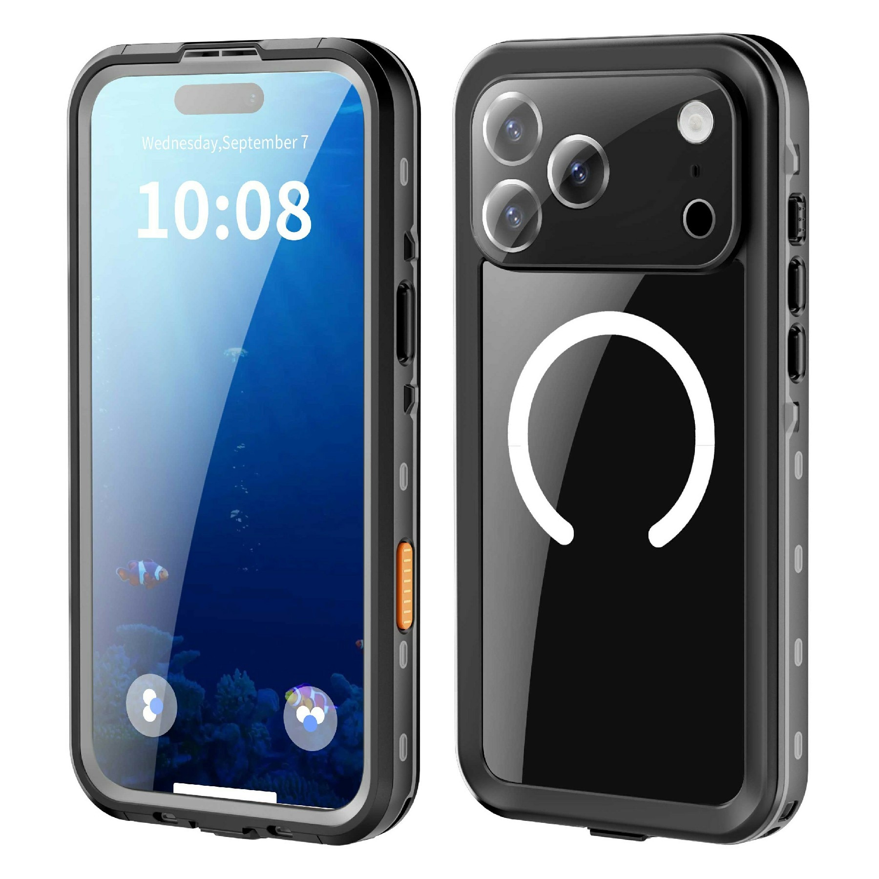 Vesitiivis Kuori iPhone 17 Pro Max kirkas