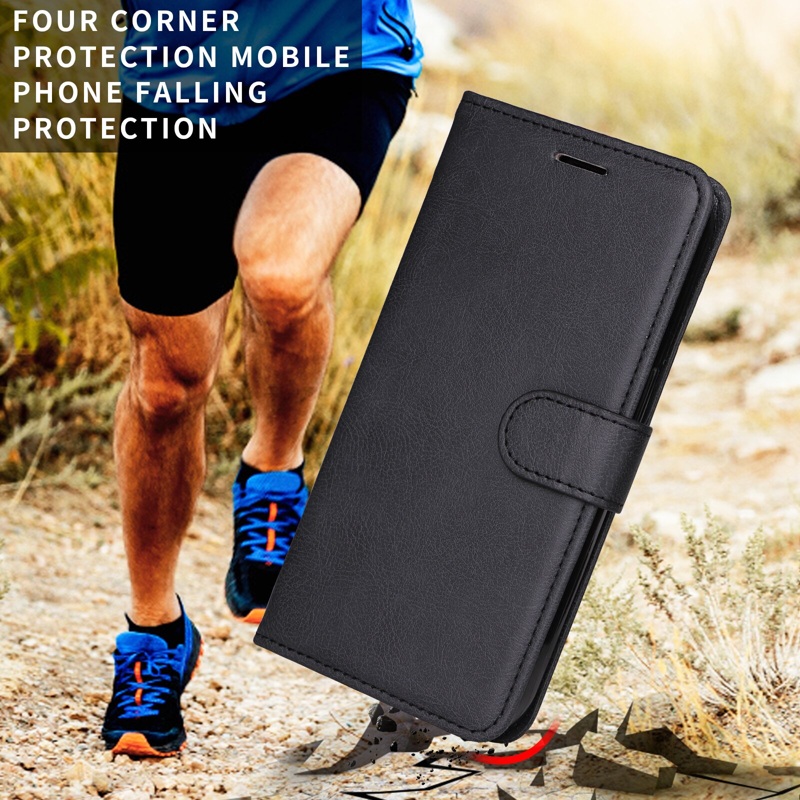 Xiaomi Redmi 15C Lompakkokotelo musta