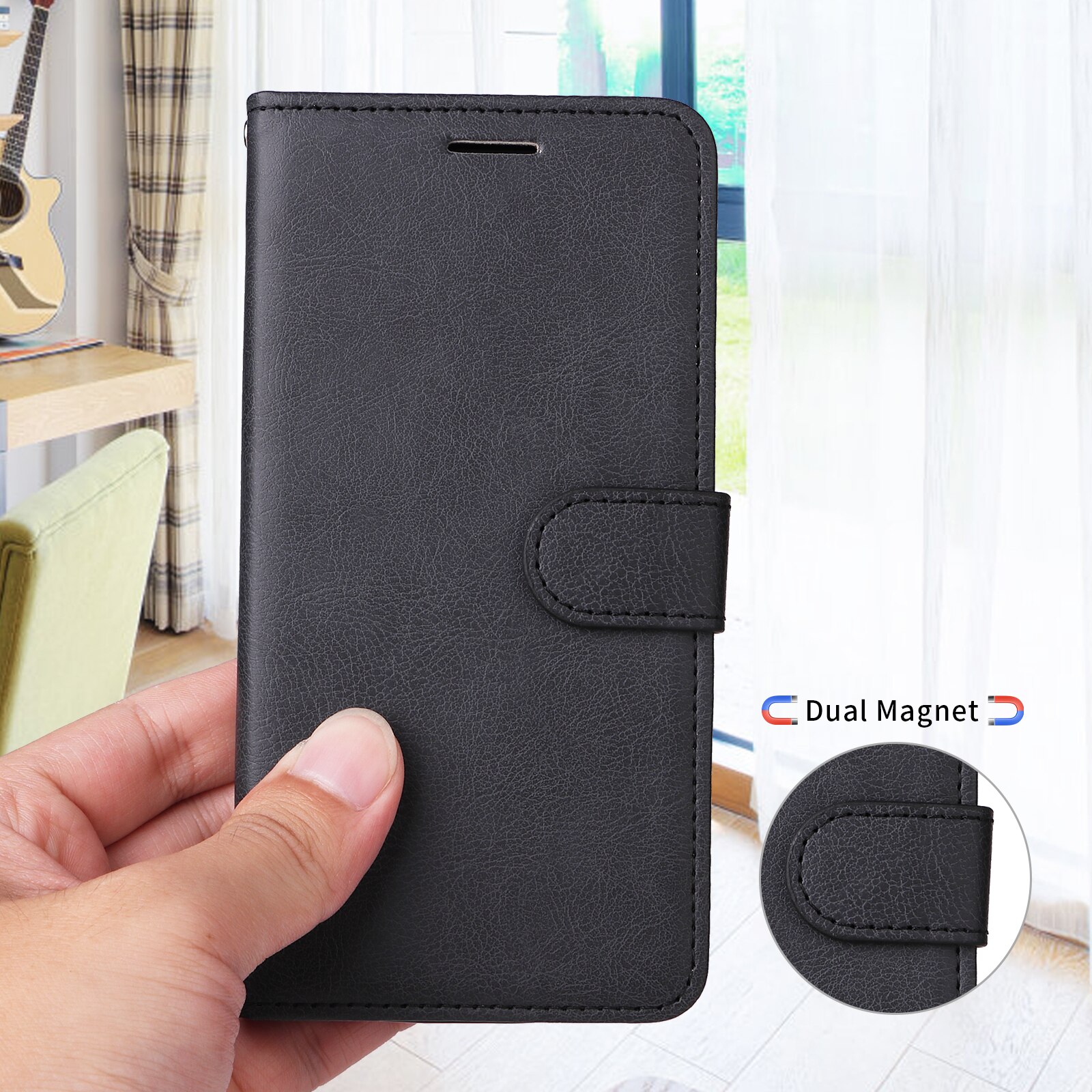 Xiaomi Redmi 15C Lompakkokotelo musta
