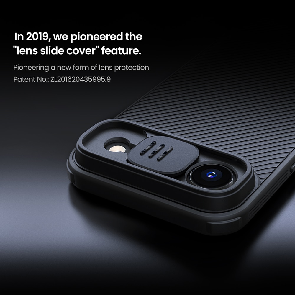 CamShield Kuori iPhone 17 Air Musta