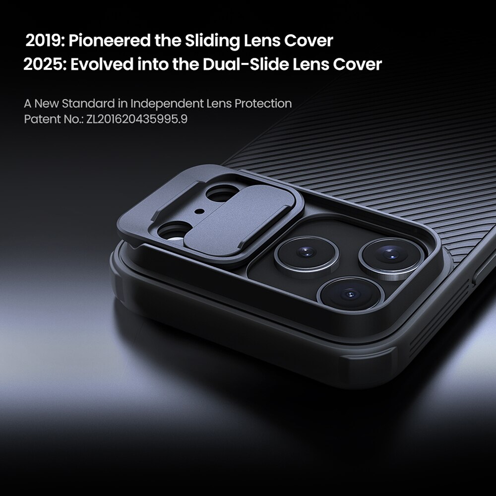 CamShield Kuori iPhone 17 Pro Max Musta