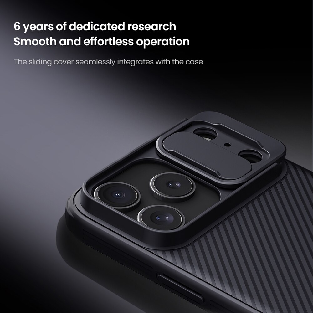 CamShield Kuori iPhone 17 Pro Max Musta