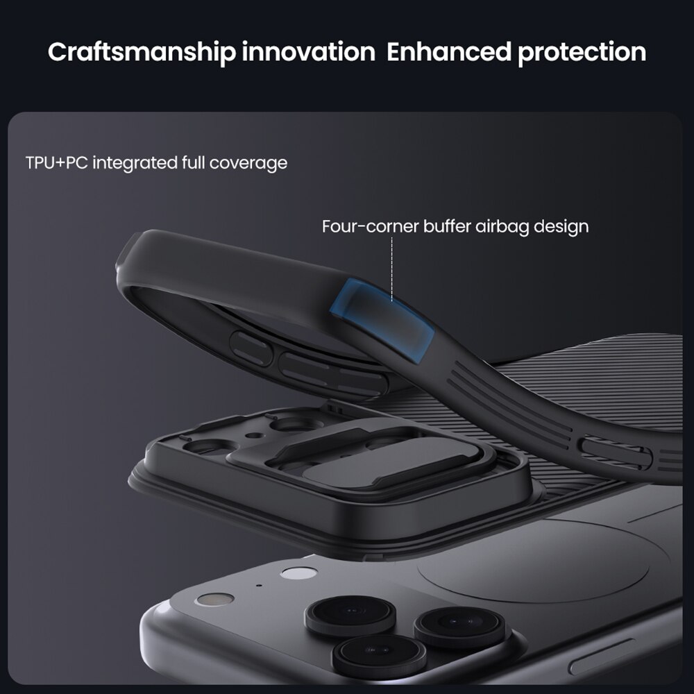 CamShield Kuori iPhone 17 Pro Max Sininen