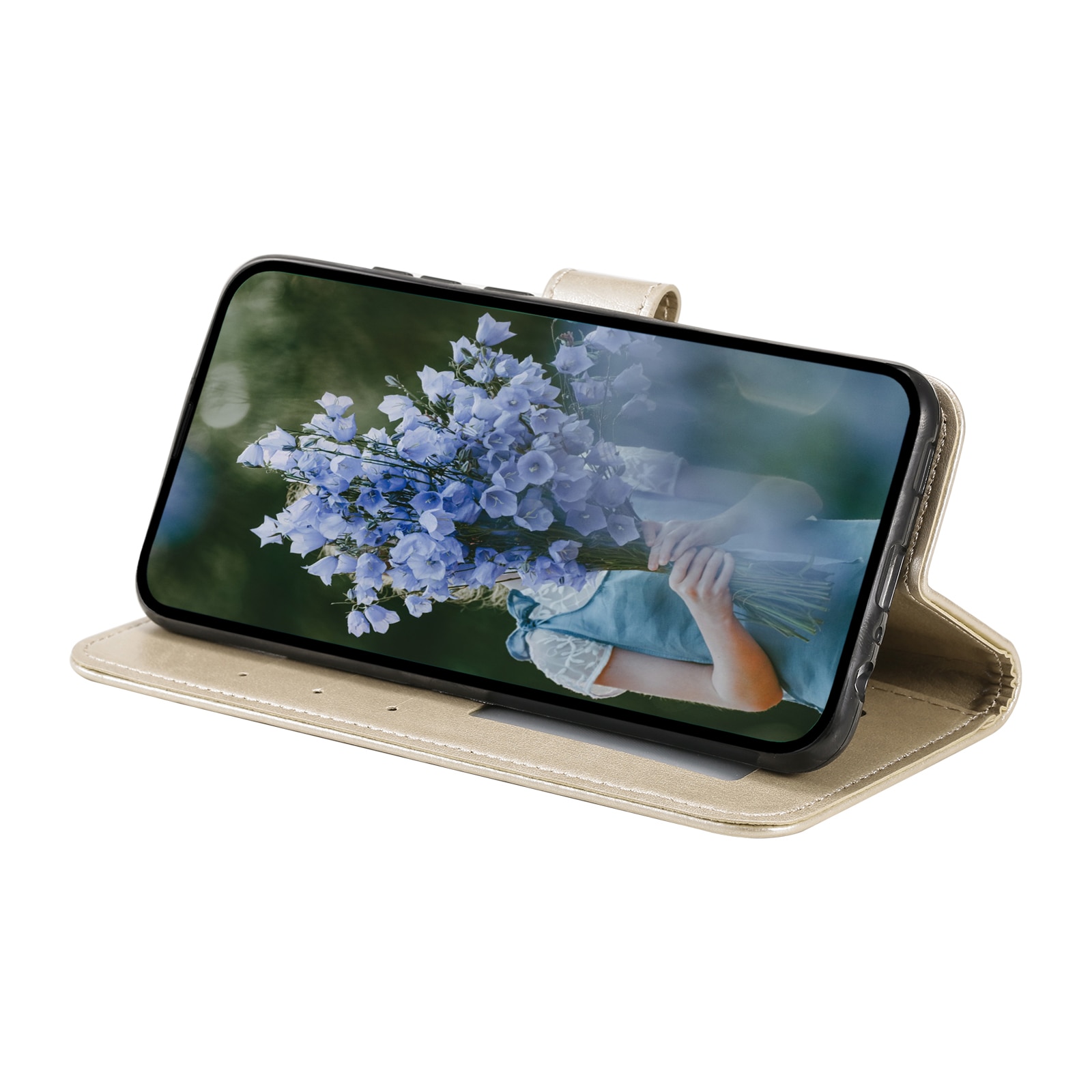 Nahkakotelo Mandala Xiaomi Redmi 15C Kulta