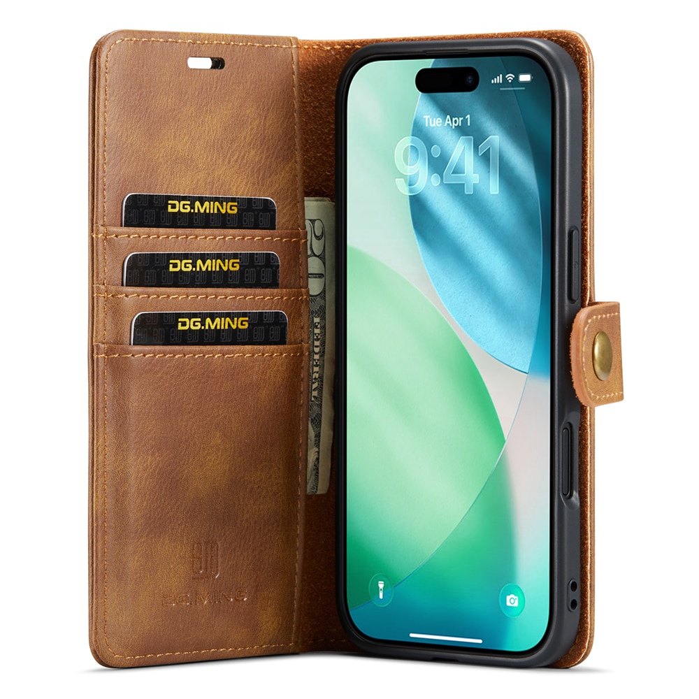 Magnet Wallet iPhone 17 Air Cognac