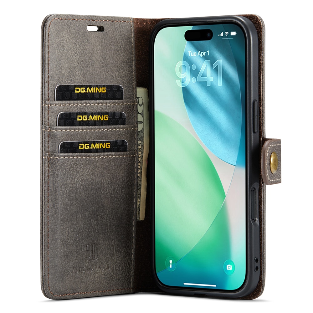Magnet Wallet iPhone 17 Air Brown