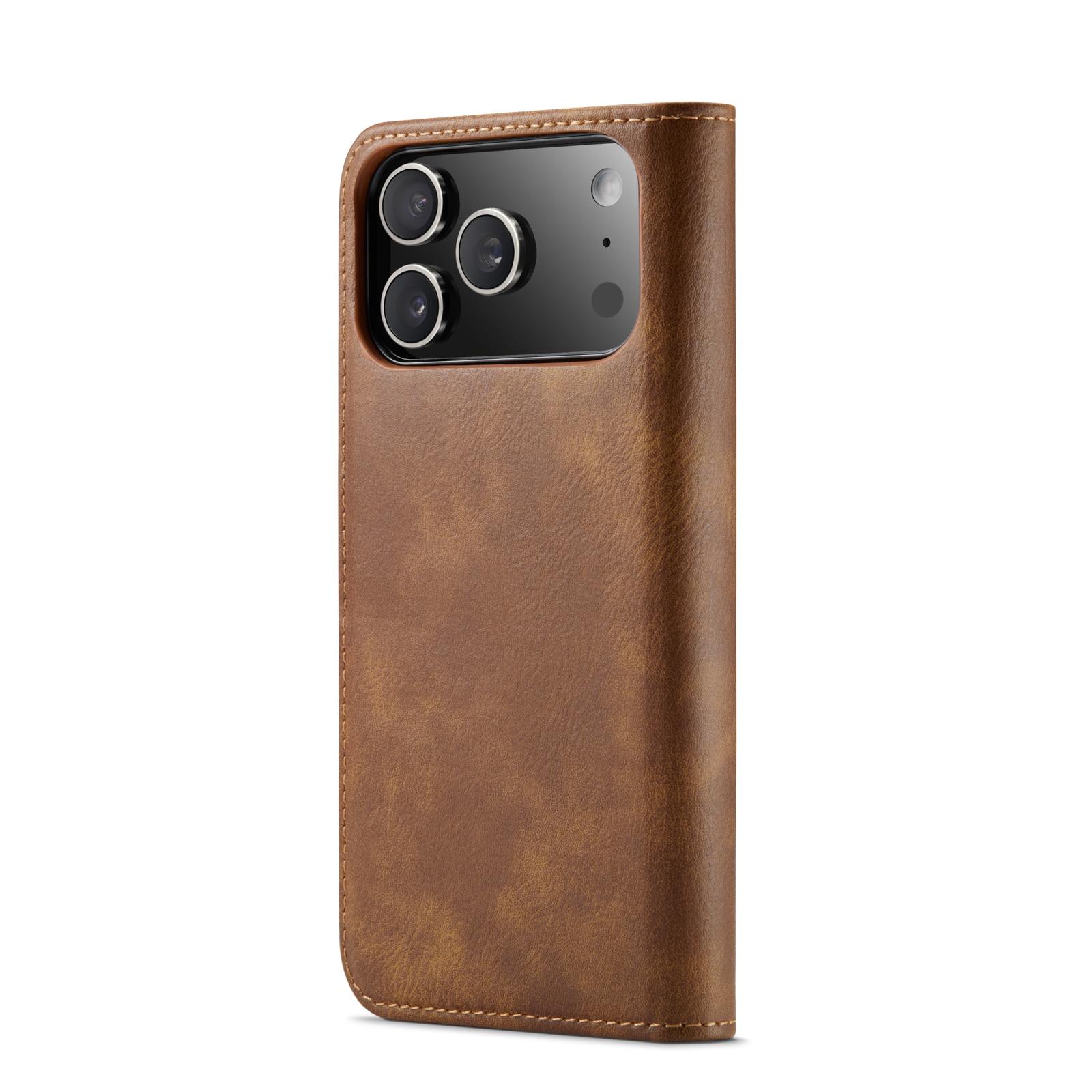 Magnet Wallet iPhone 17 Pro Cognac