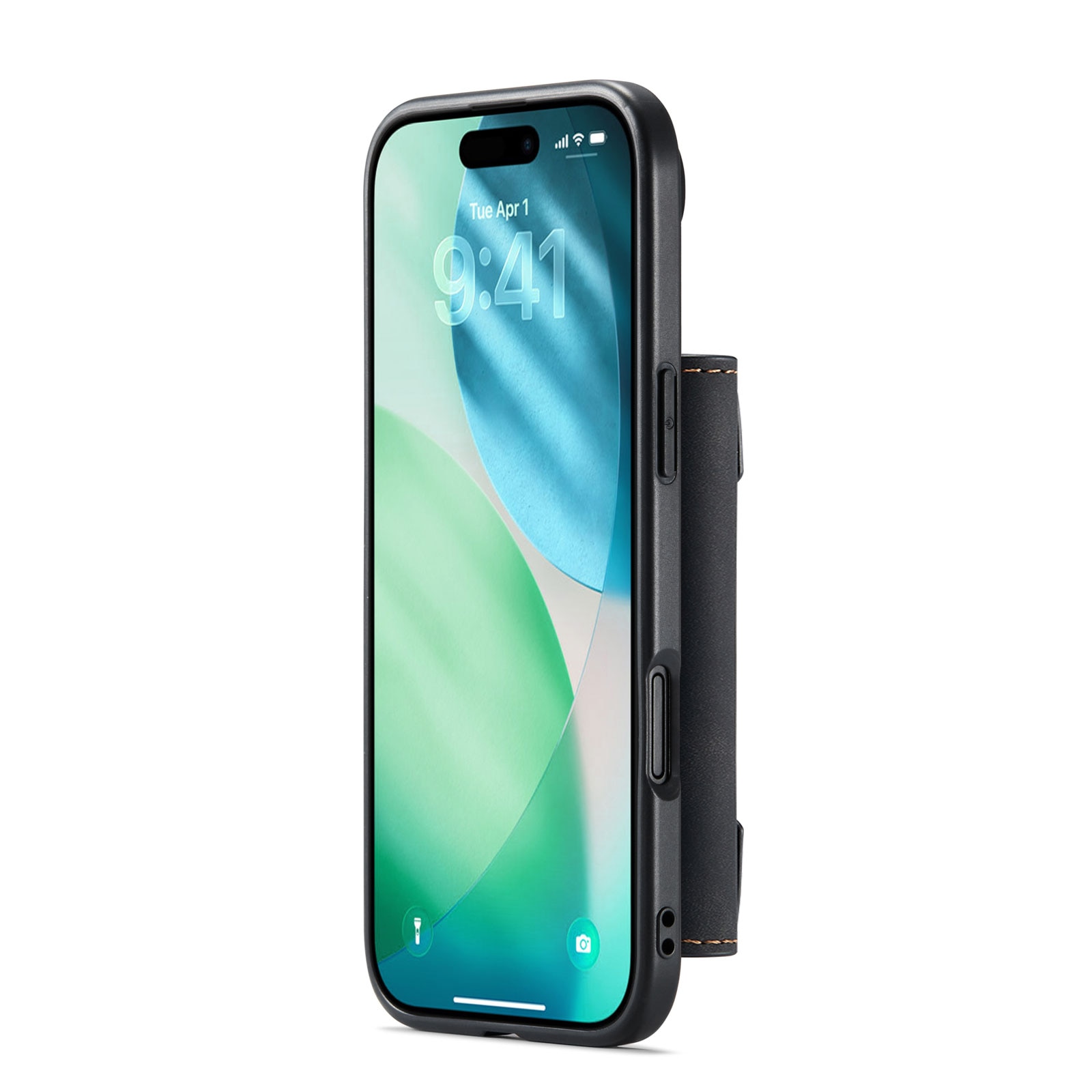 Magnetic Card Slot Case iPhone 17 Air Musta