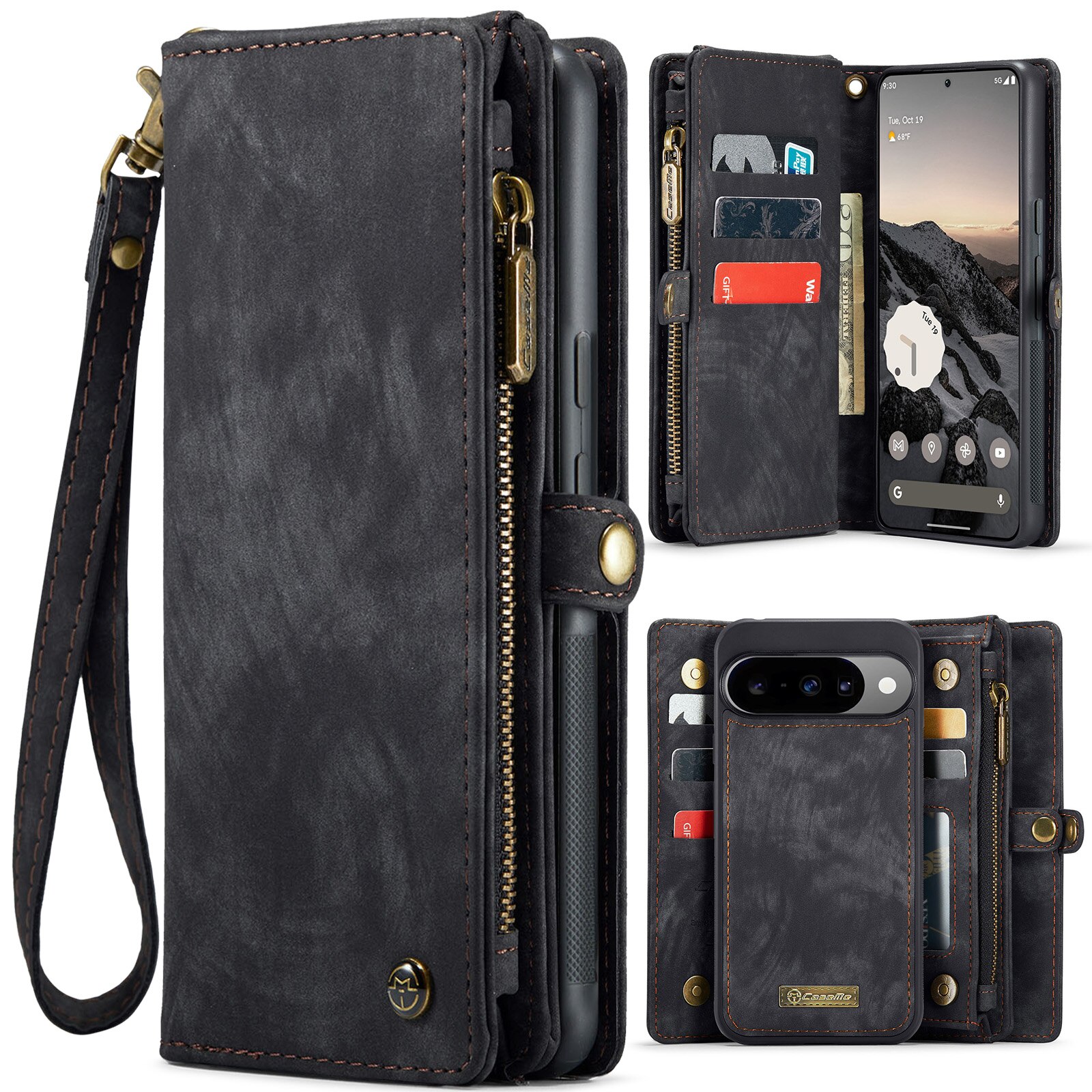 Multi-slot Suojakotelo Google Pixel 10 Pro Harmaa