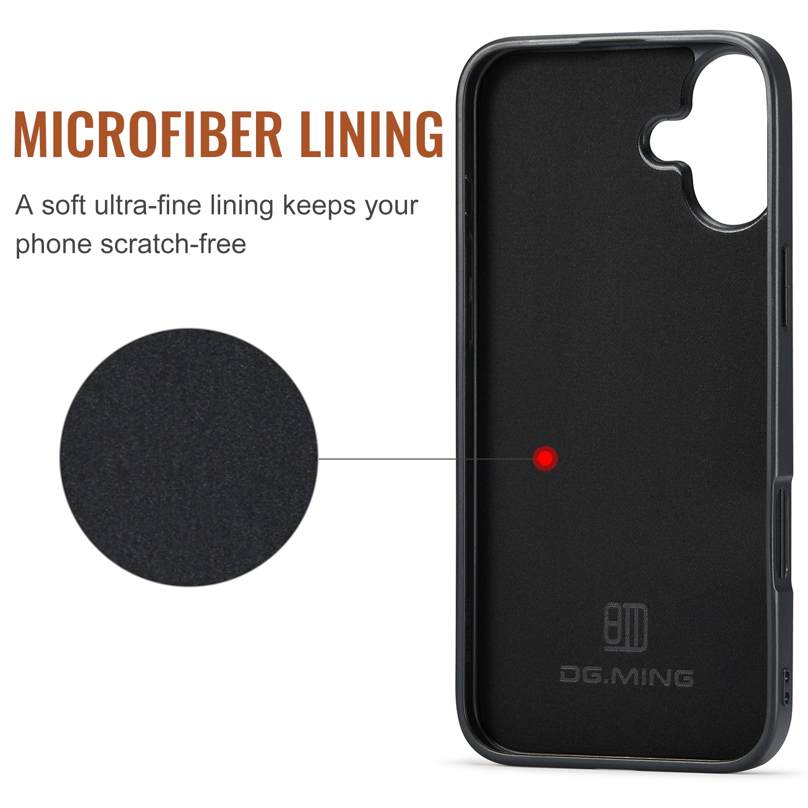 Magnetic Card Slot Case iPhone 17 Musta