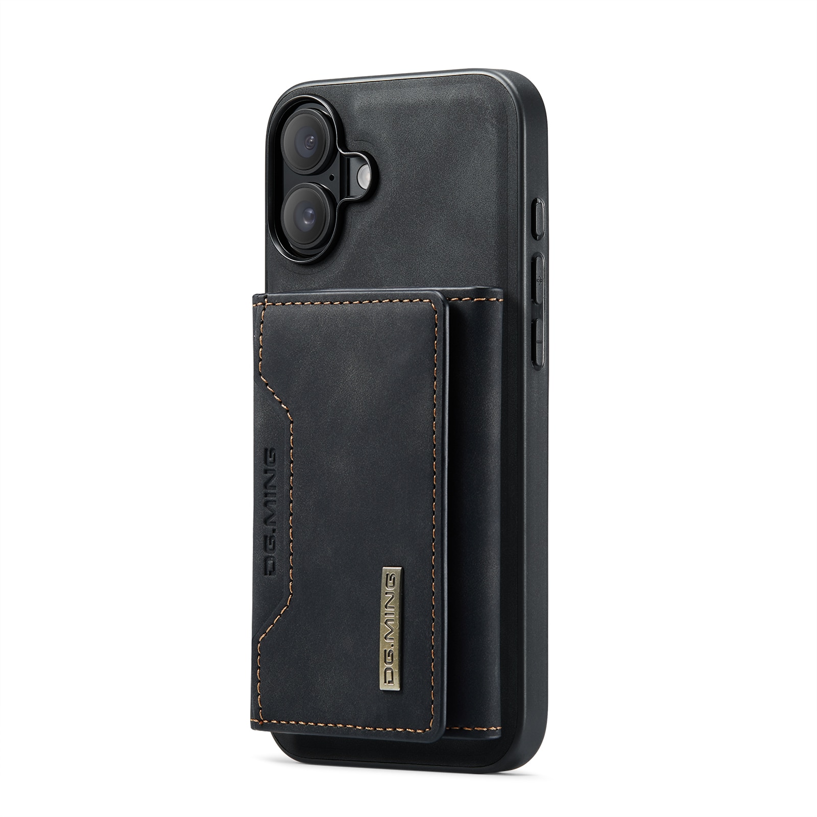 Magnetic Card Slot Case iPhone 17 Musta