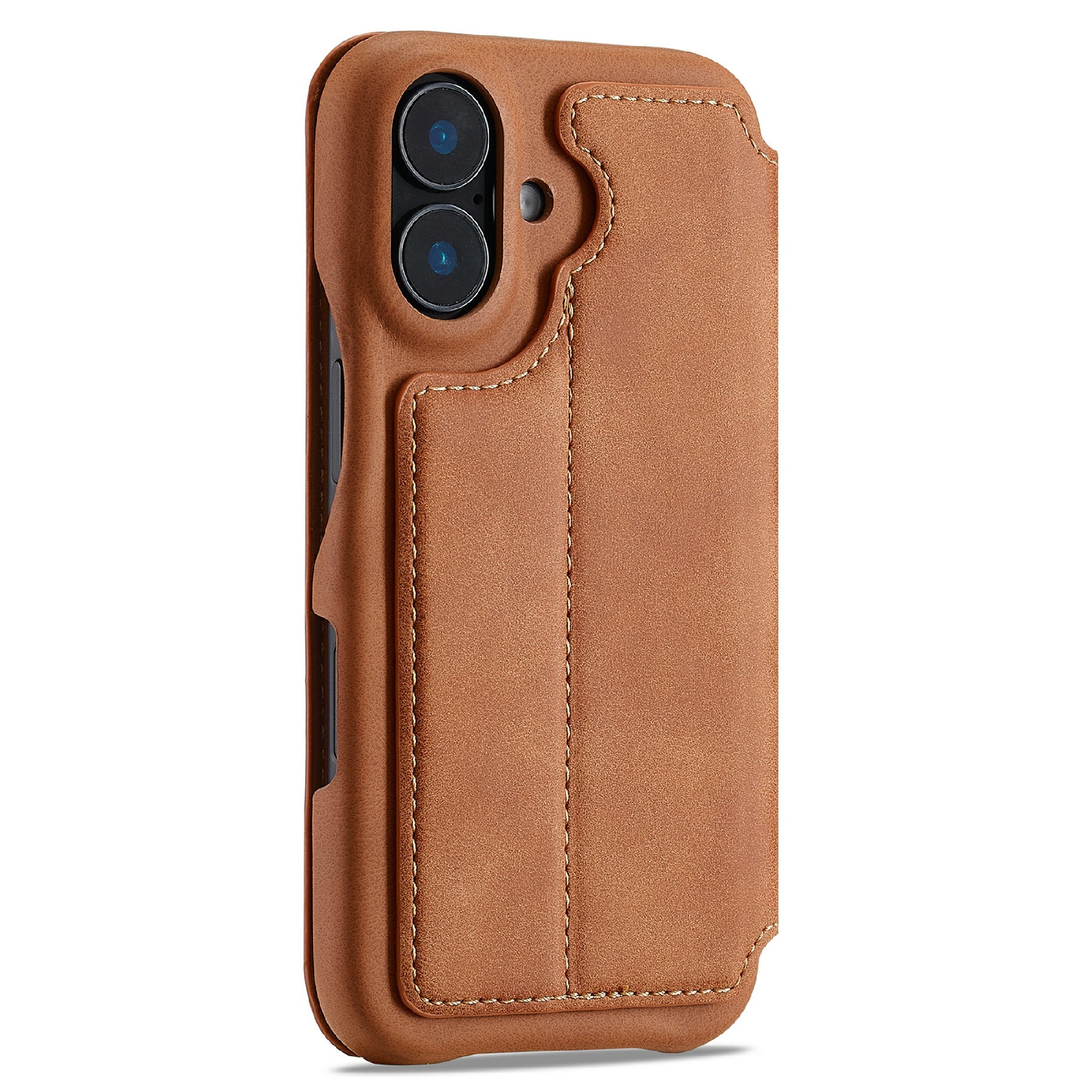 Slim Lompakkokotelot iPhone 17 Cognac