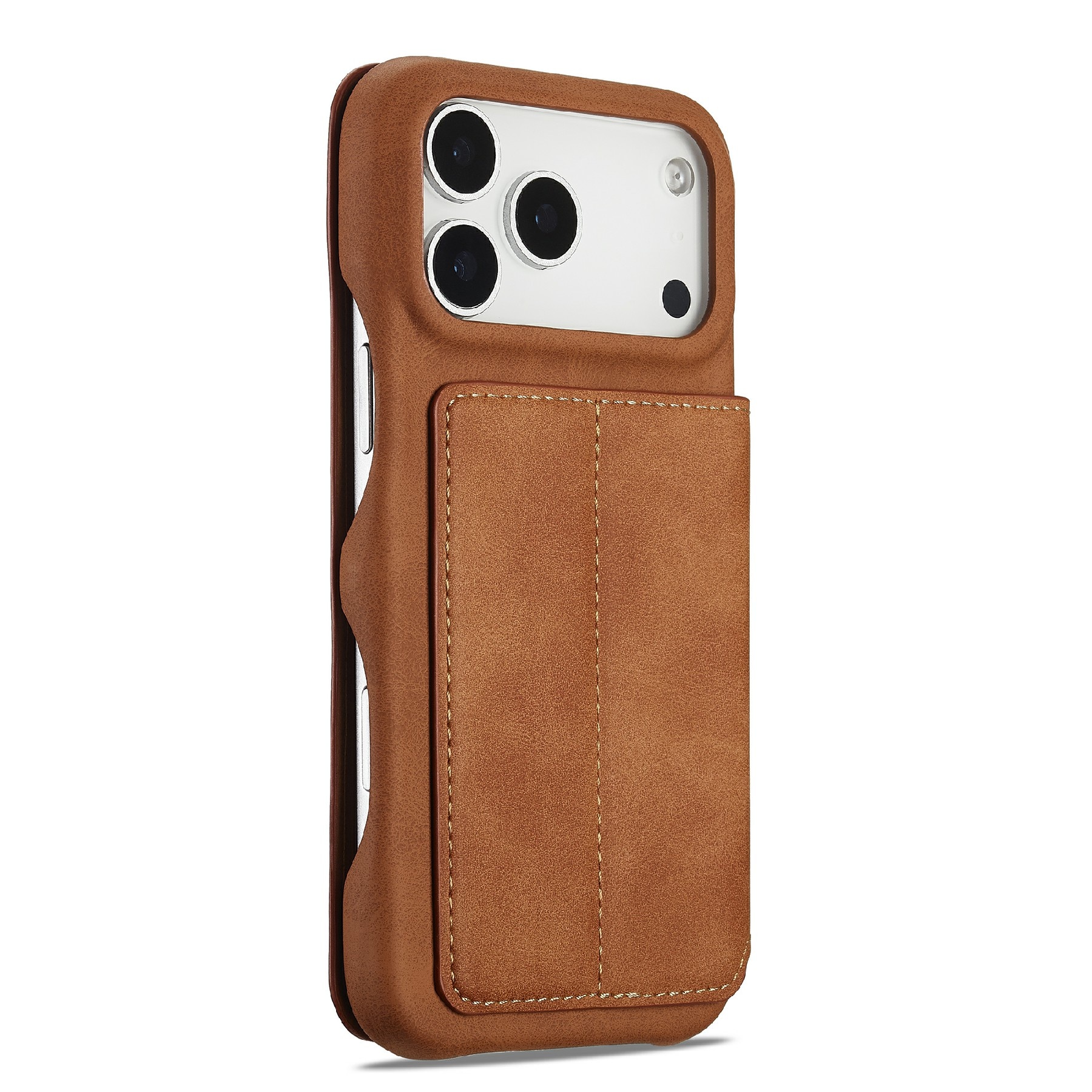 Slim Lompakkokotelot iPhone 17 Pro Cognac