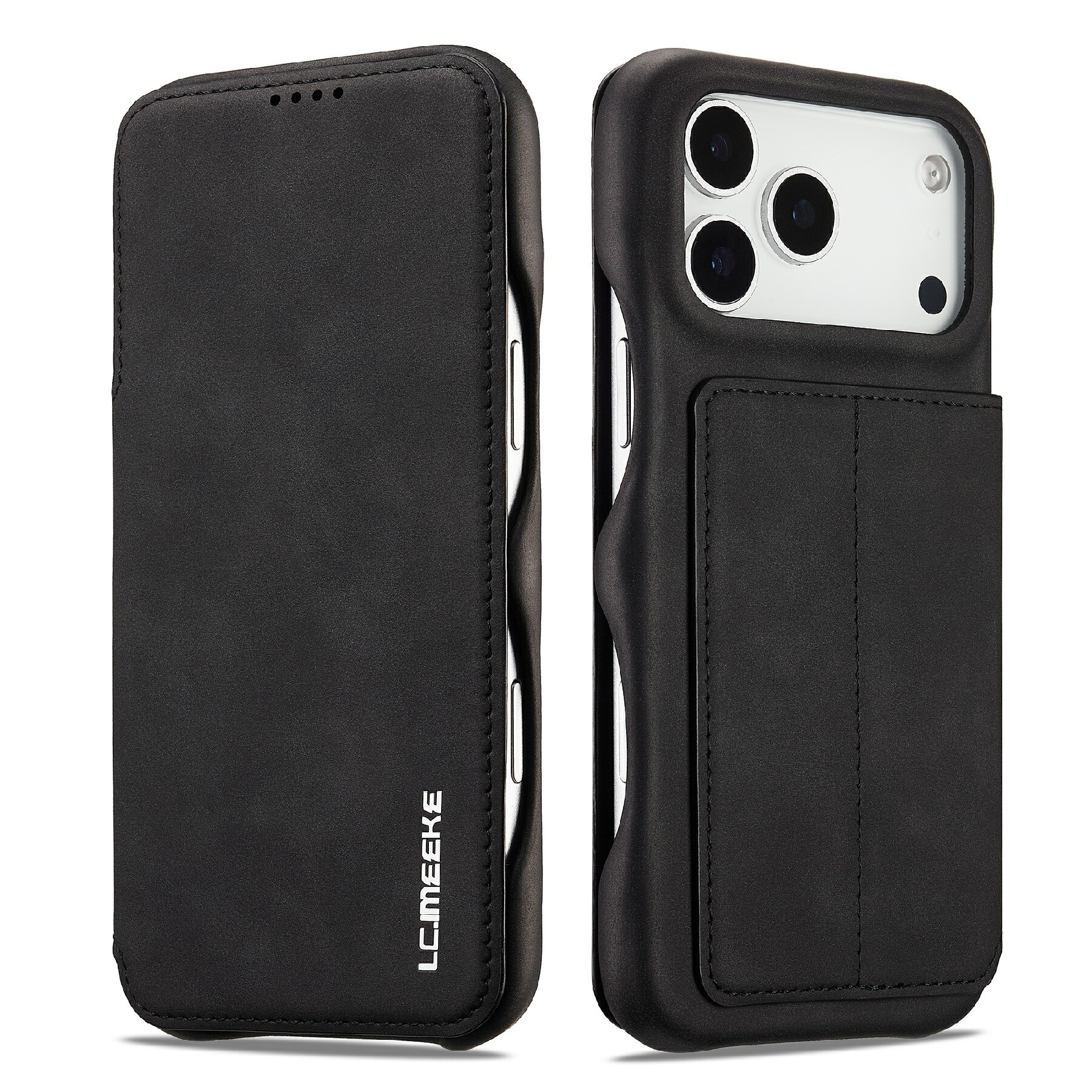 Slim Lompakkokotelot iPhone 17 Pro Max Musta