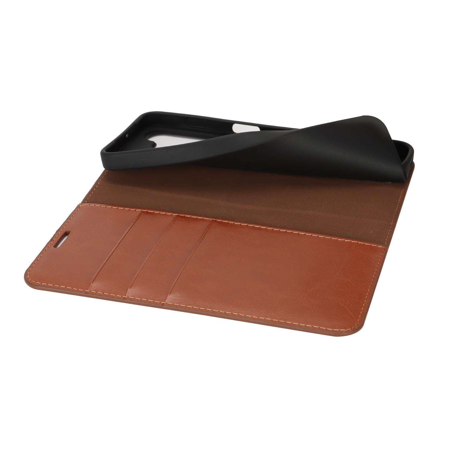 Suojakotelo Aito Nahka Samsung Galaxy A17 Ruskea