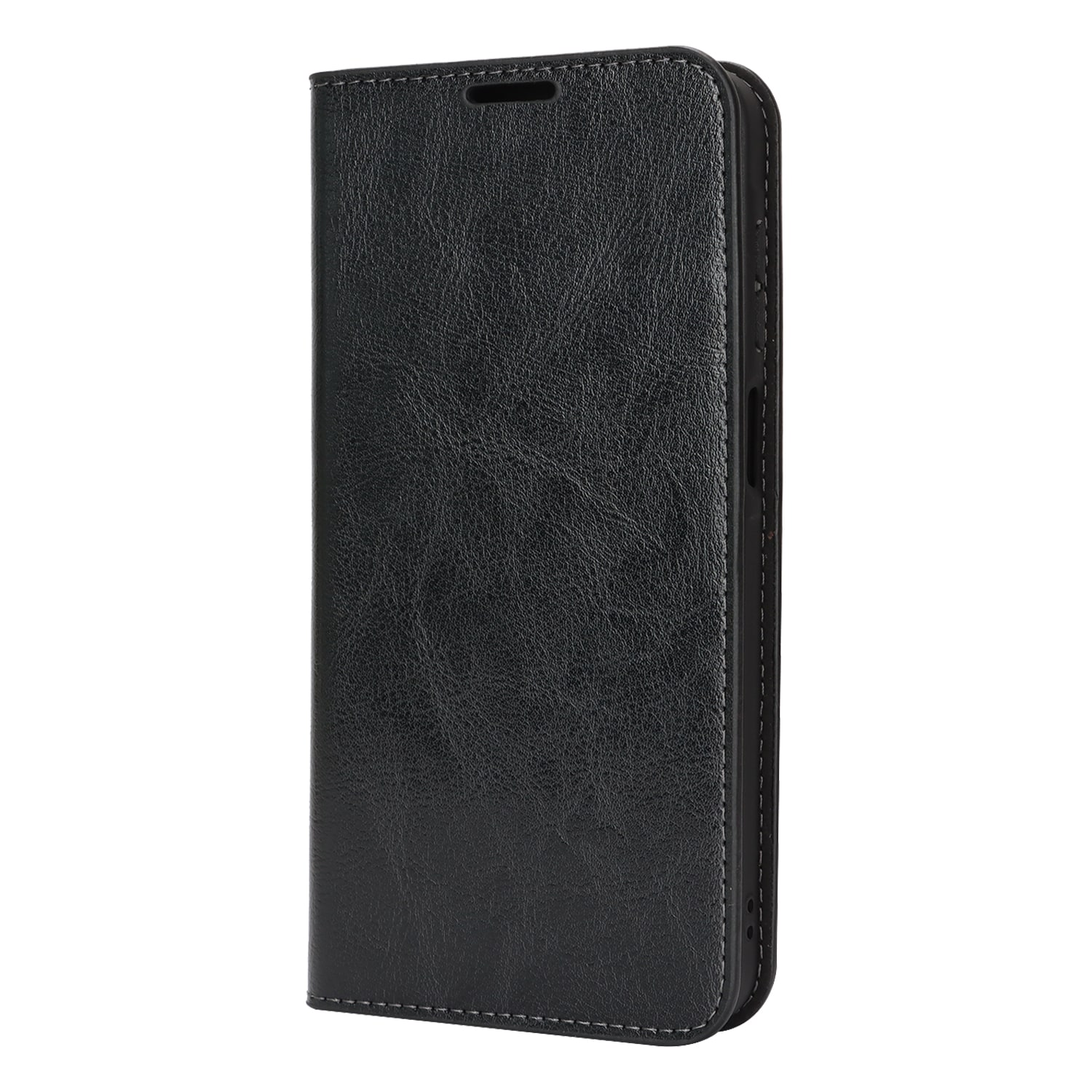 Suojakotelo Aito Nahka Samsung Galaxy A17 Musta