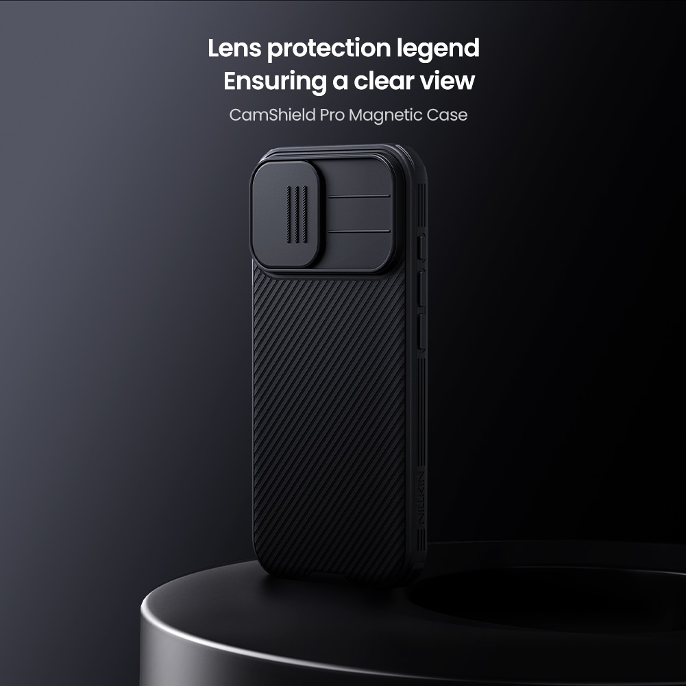 CamShield Kuori MagSafe iPhone 17 Musta