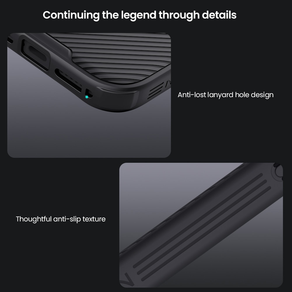 CamShield Kuori MagSafe iPhone 17 Pro Musta