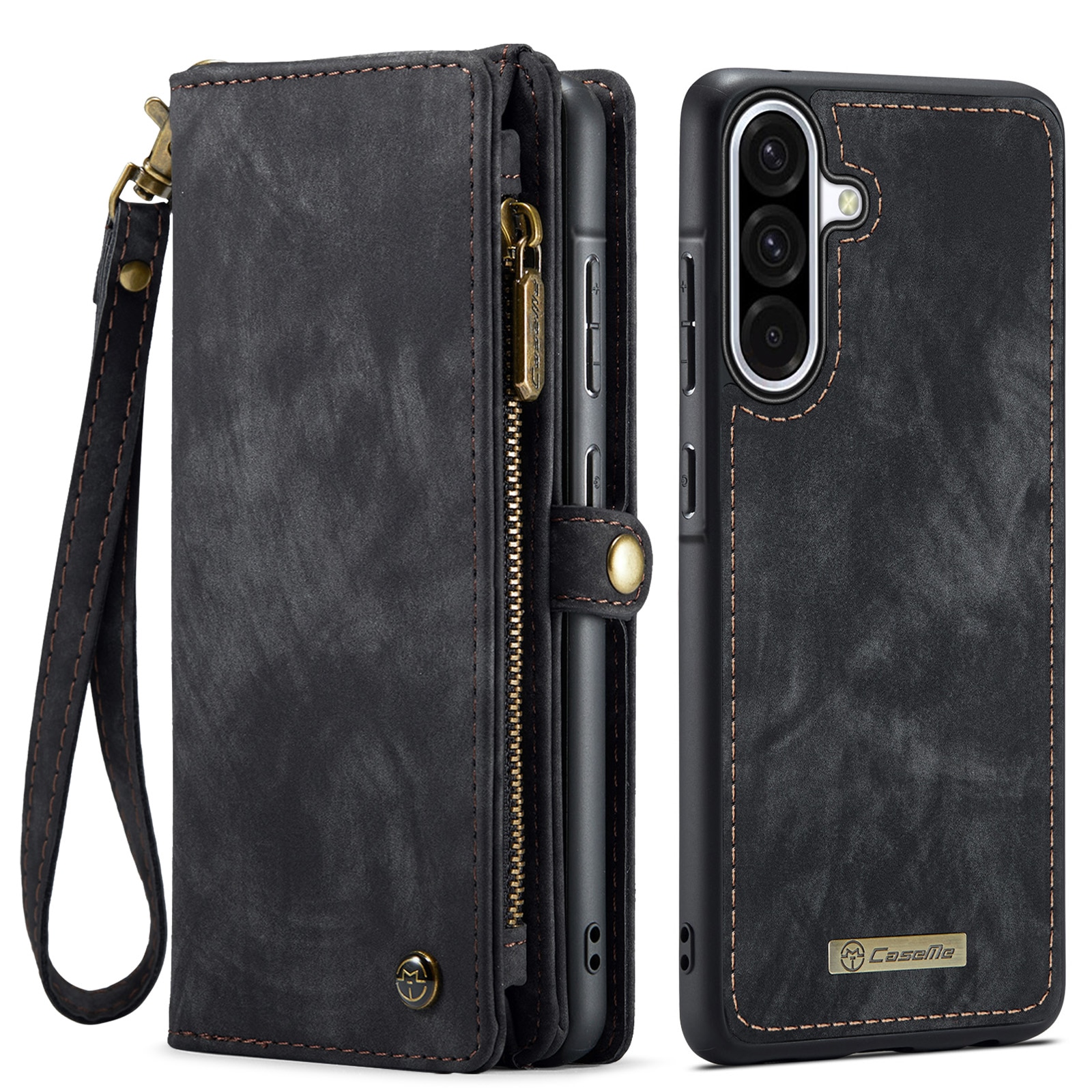 Multi-slot Suojakotelo Samsung Galaxy A17 Harmaa
