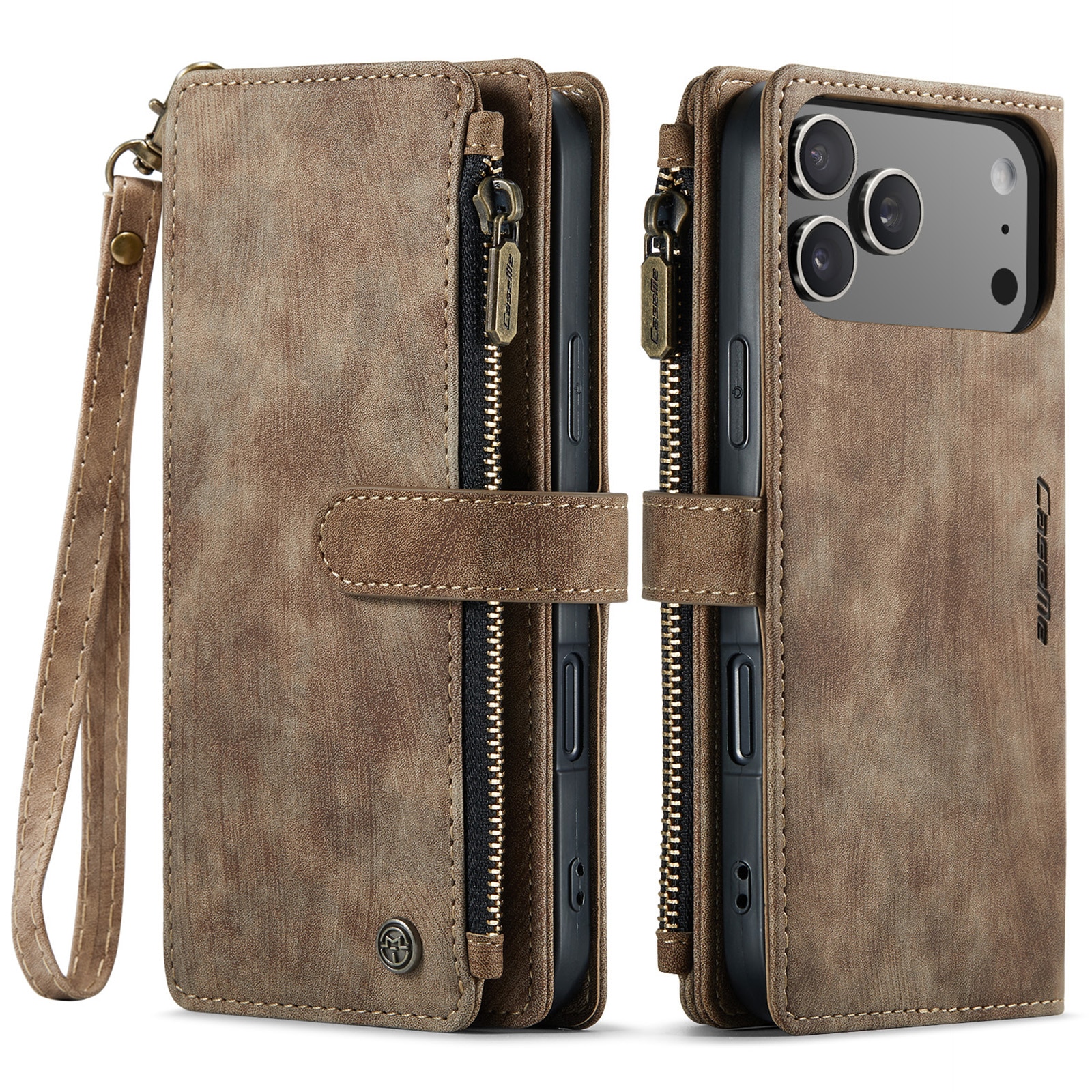 Zipper Wallet iPhone 17 Pro Max Ruskea